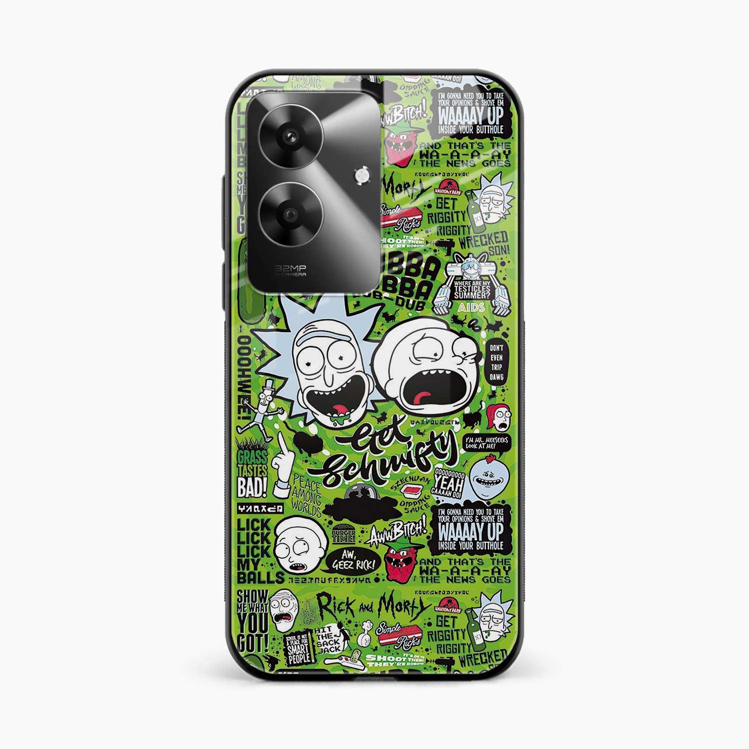 Rick And Morty Realme Narzo N61 Back Cover