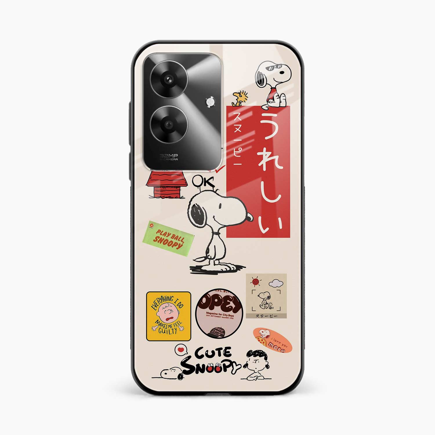 Snoopy Realme Narzo N61 Back Cover