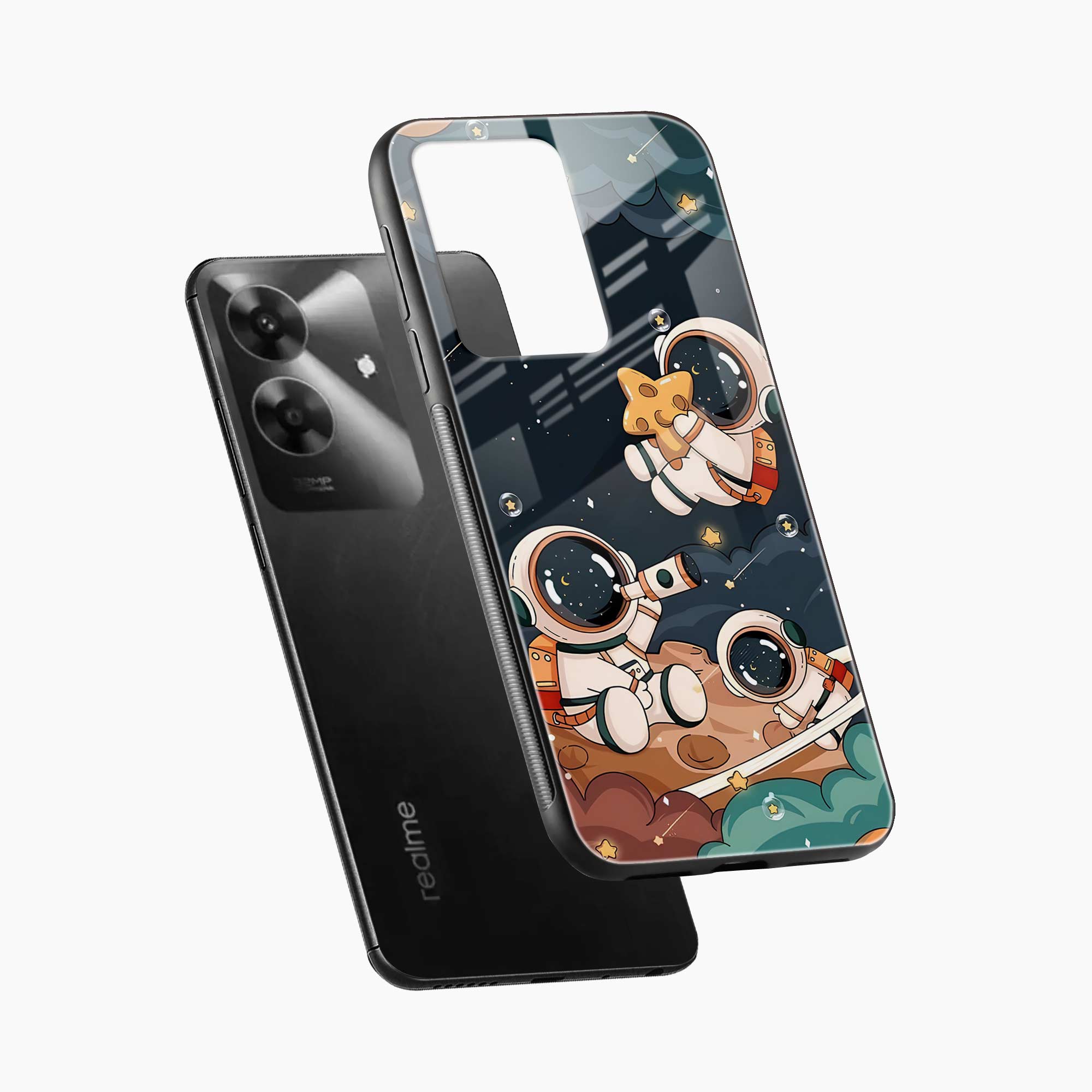 Space Realme Narzo N61 Back Cover