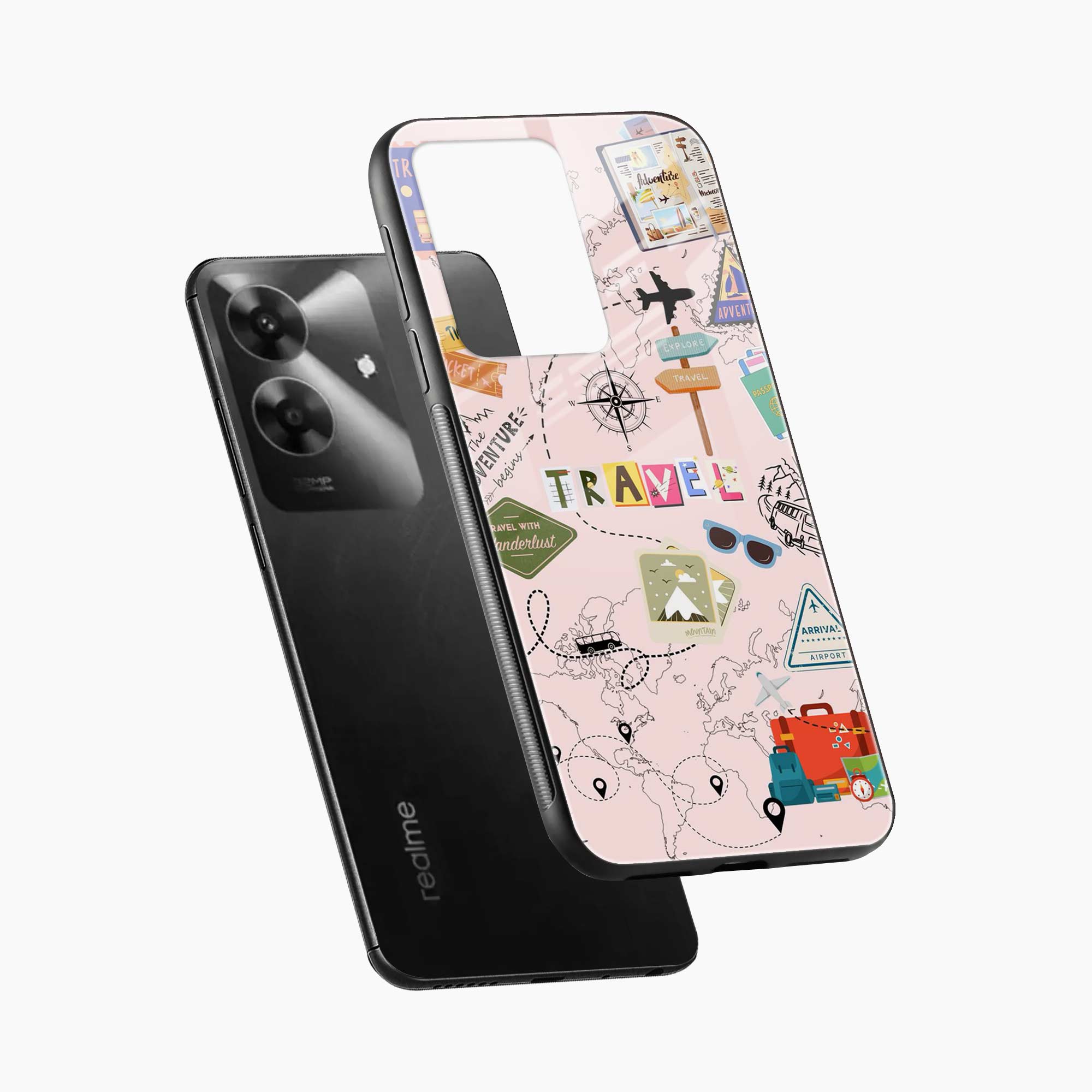 Traveler Realme Narzo N61 Back Cover