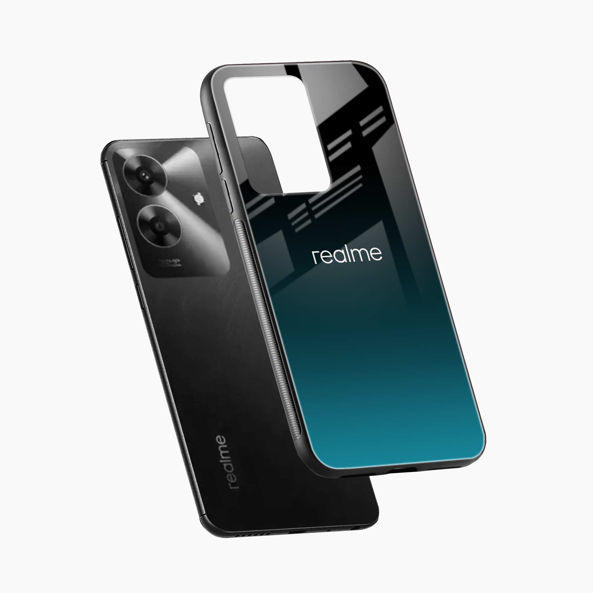 Ultramarine Glass Realme Narzo N61 Back Cover