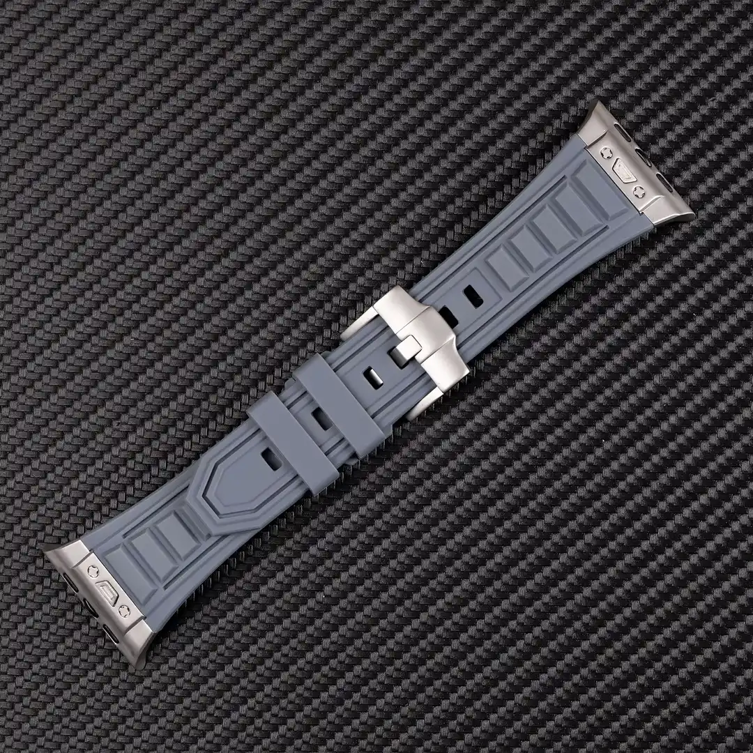 Rugged Silicone Watch Strap
