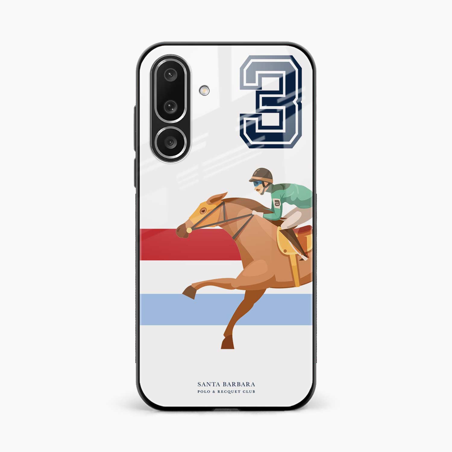 3d Santa Barbara Polo Samsung F36 5G Back Cover