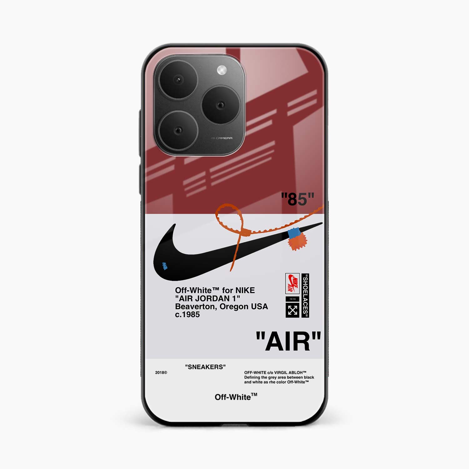 Air Off White Realme 15t 5G Back Cover