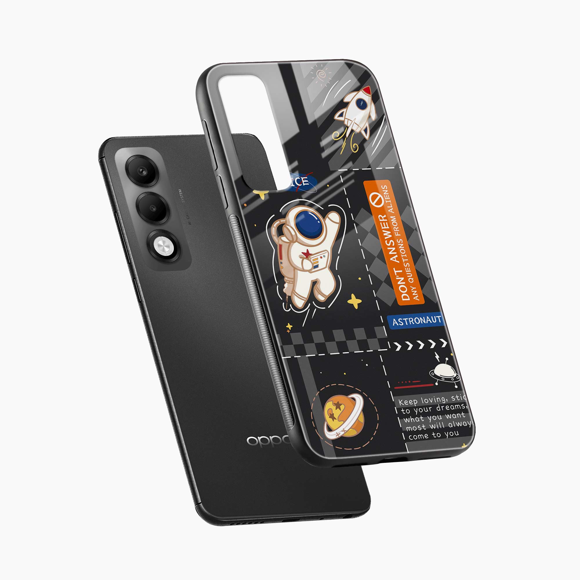 Astronaut Oppo K13x 5G Back Cover