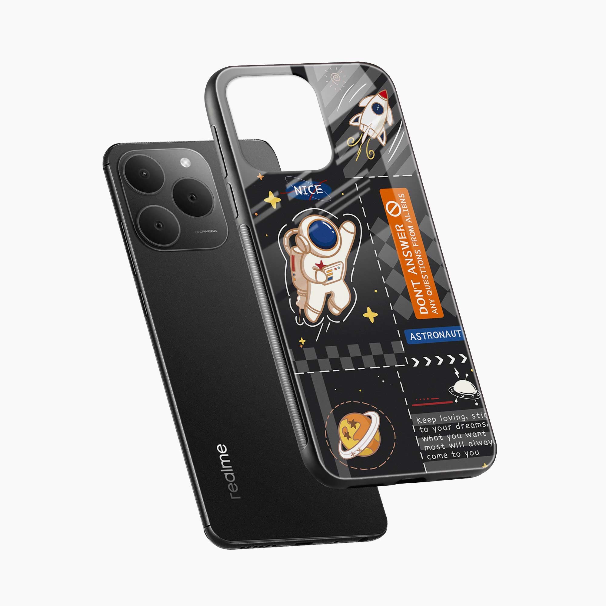 Astronaut Realme 15t 5G Back Cover