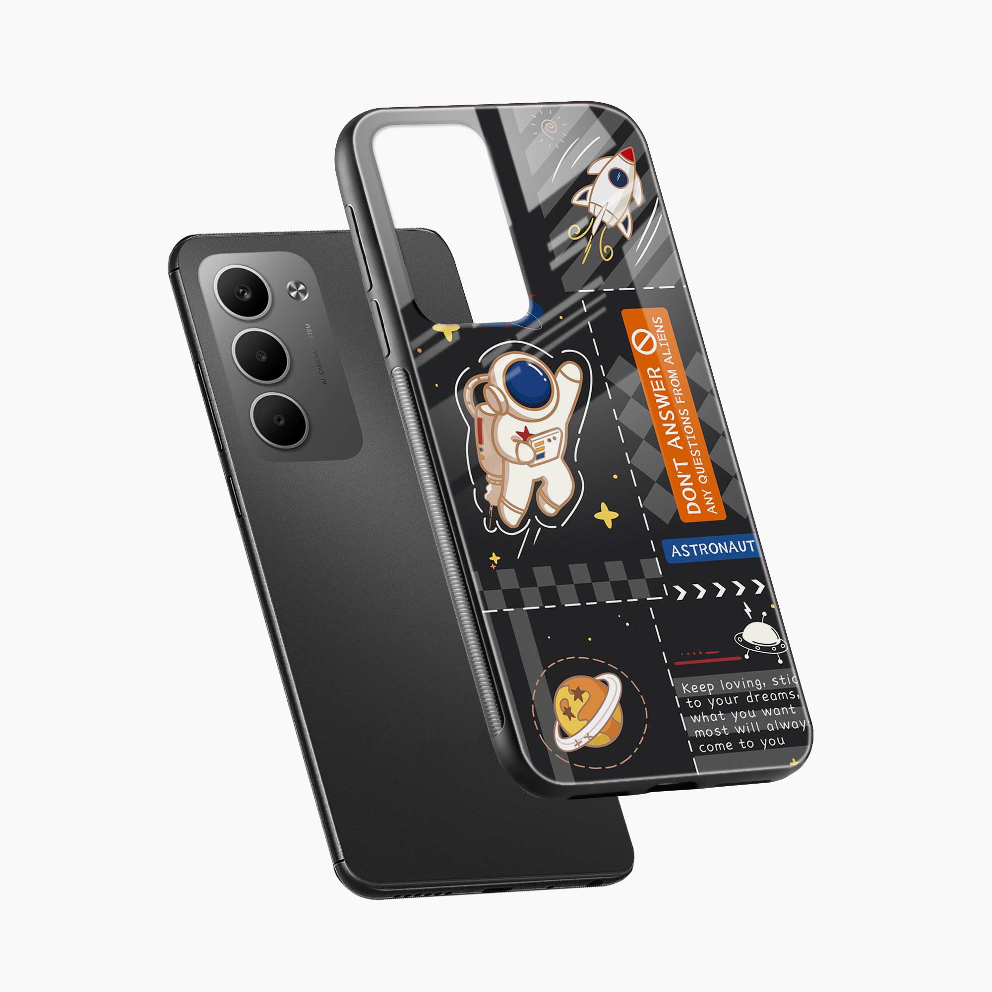 Astronaut Redmi 15 5G Back Cover