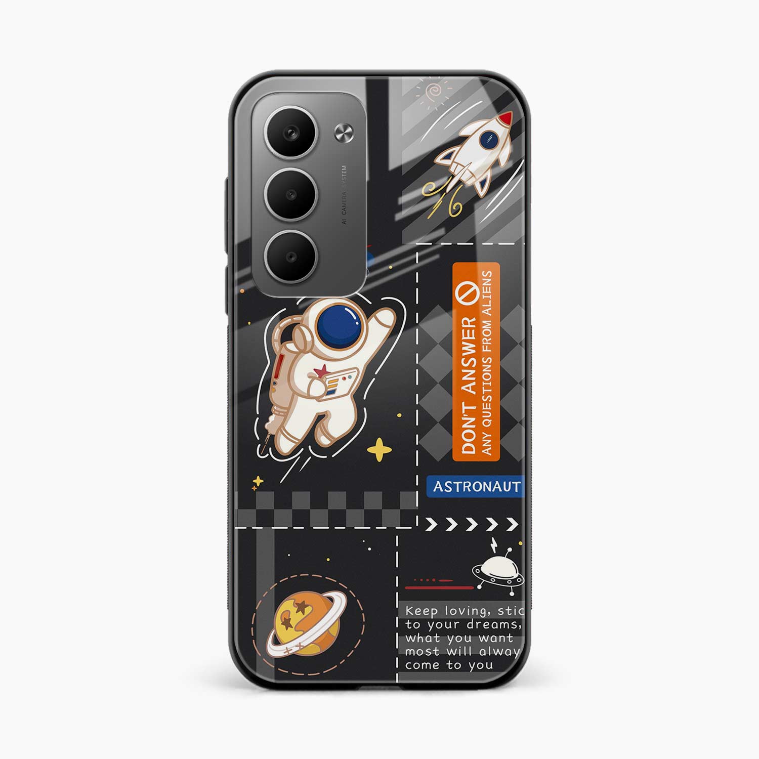 Astronaut Redmi 15 5G Back Cover