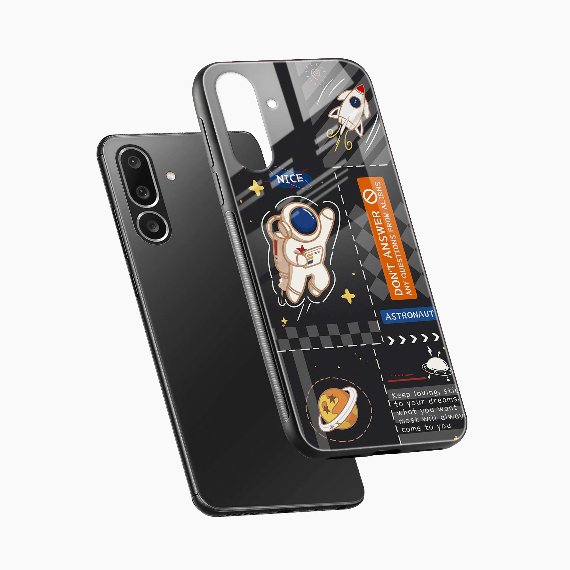 Astronaut Samsung F36 5G Back Cover