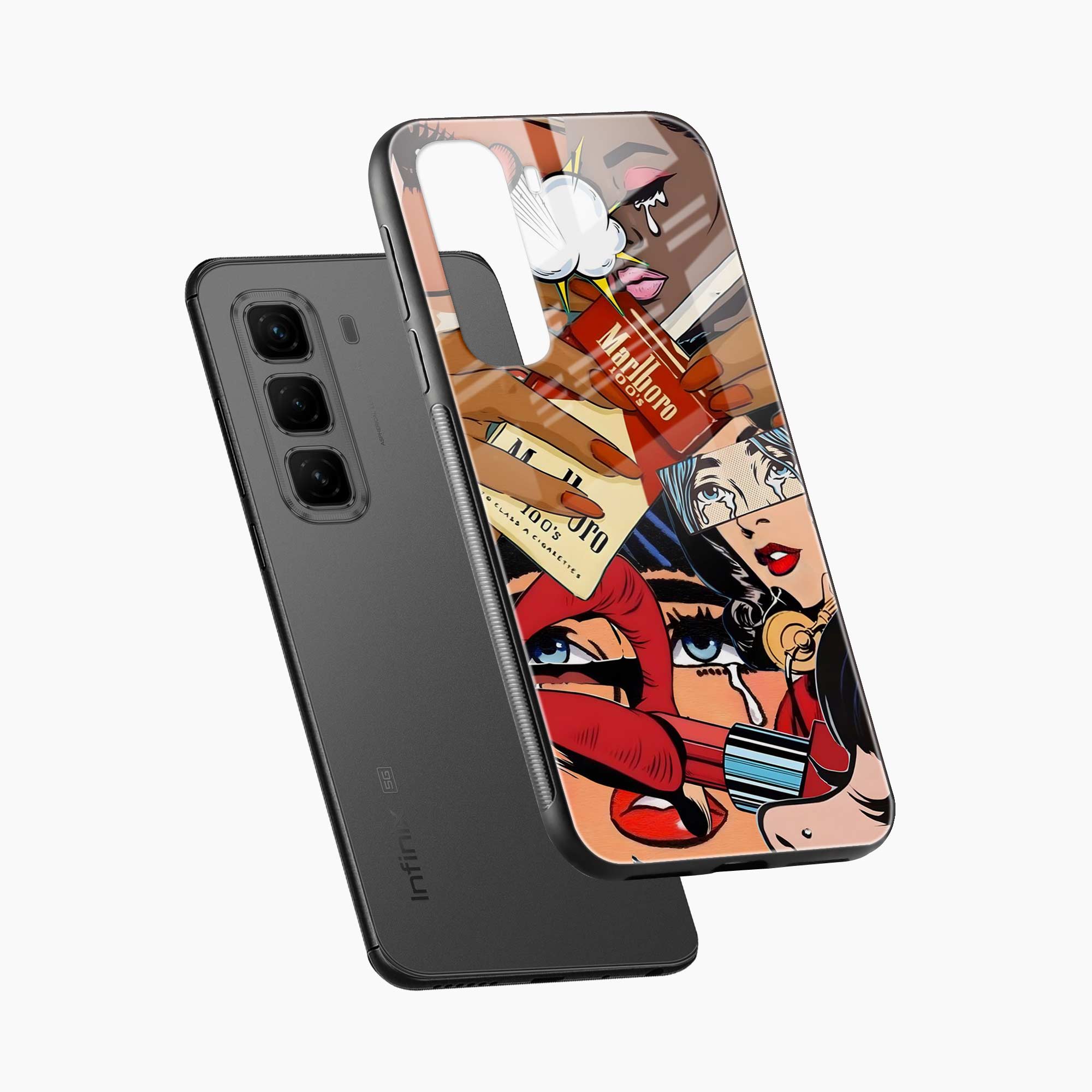 Bad Girl Infinix Hot 50 5G Back Cover