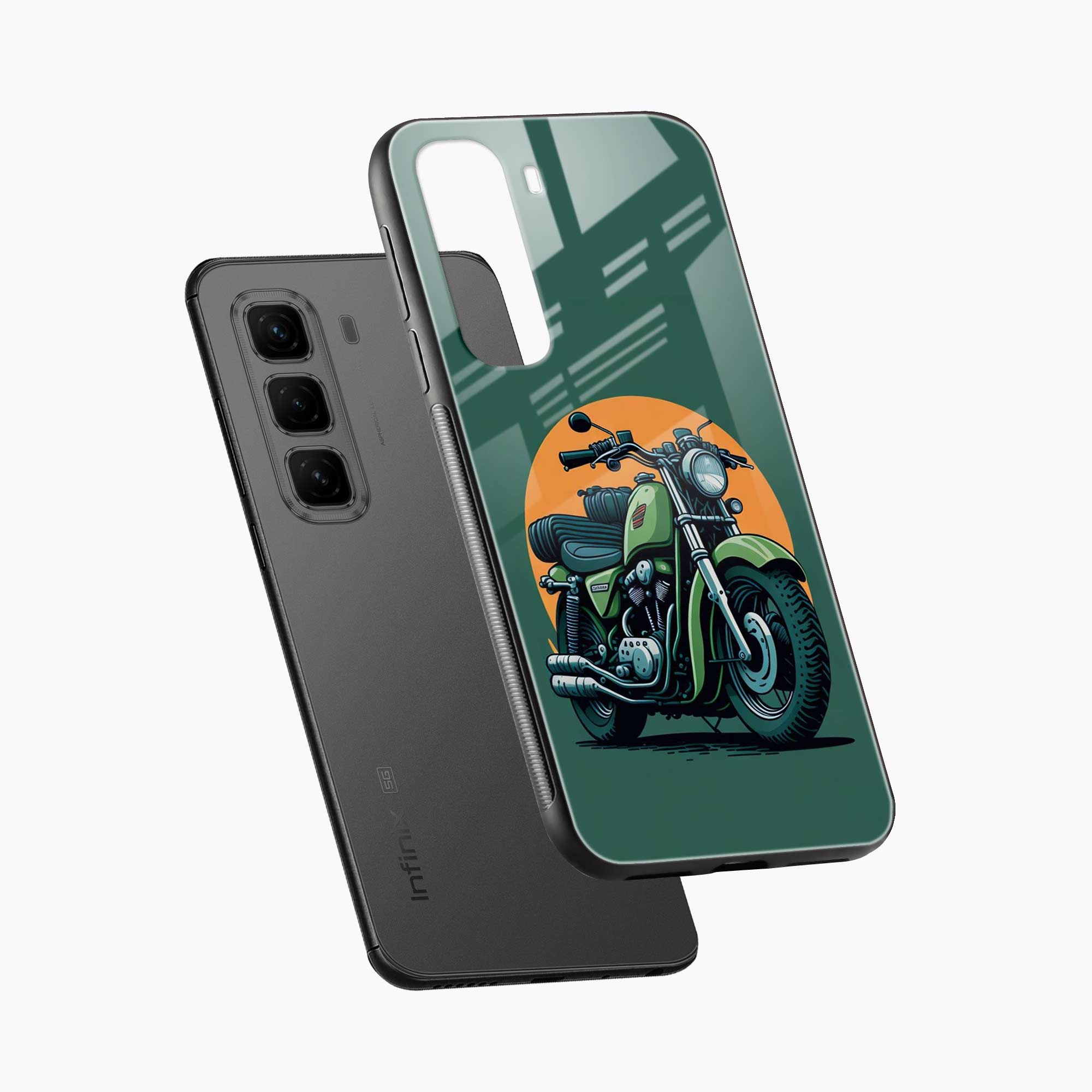 Bike Lover Infinix Hot 50 5G Back Cover