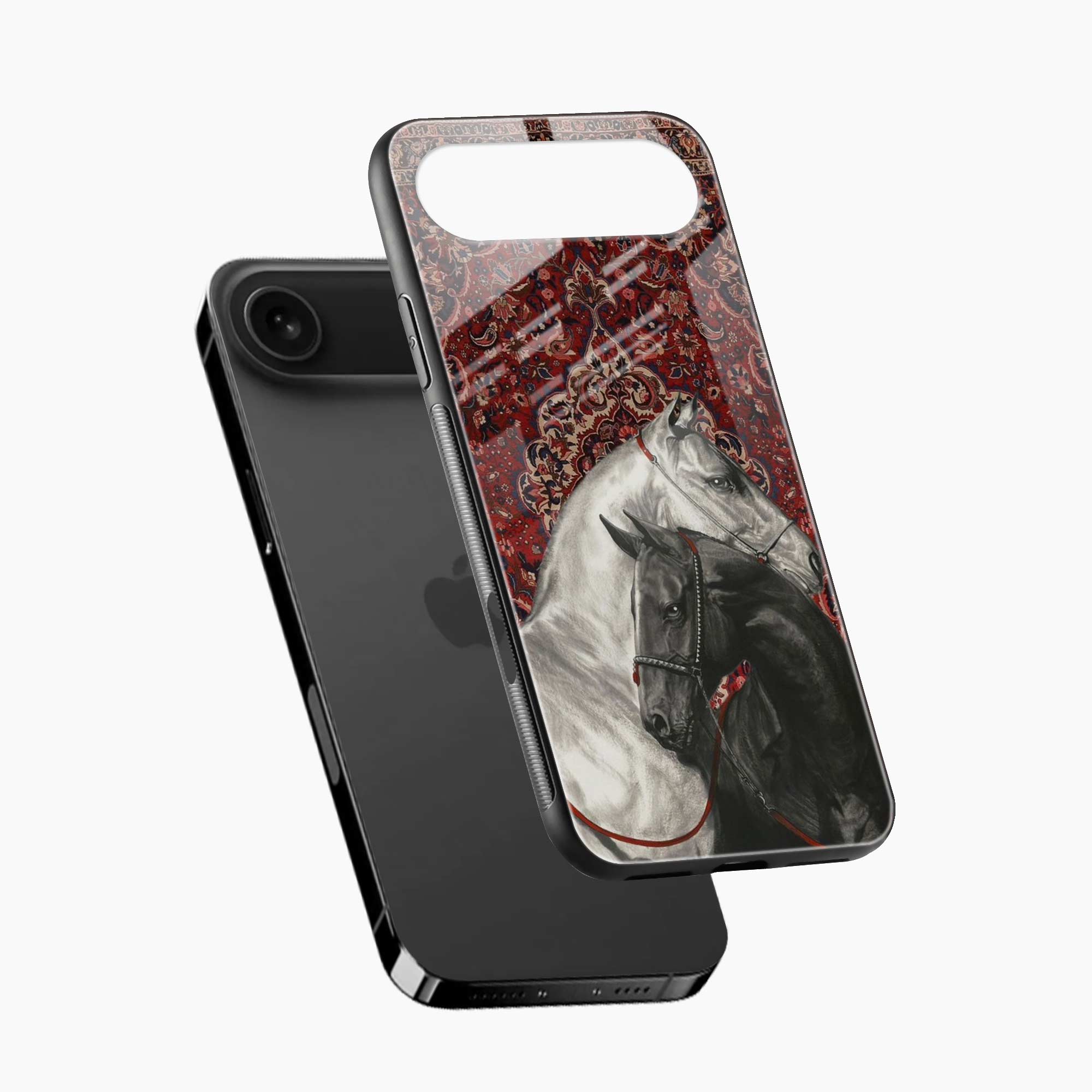 Black And White Horse iPhone Air Back Cover