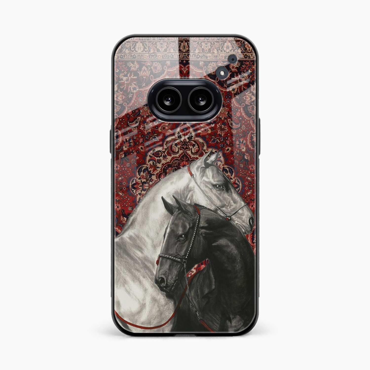 Black And White Horse Nothing Phone 2a 5G Back Cover