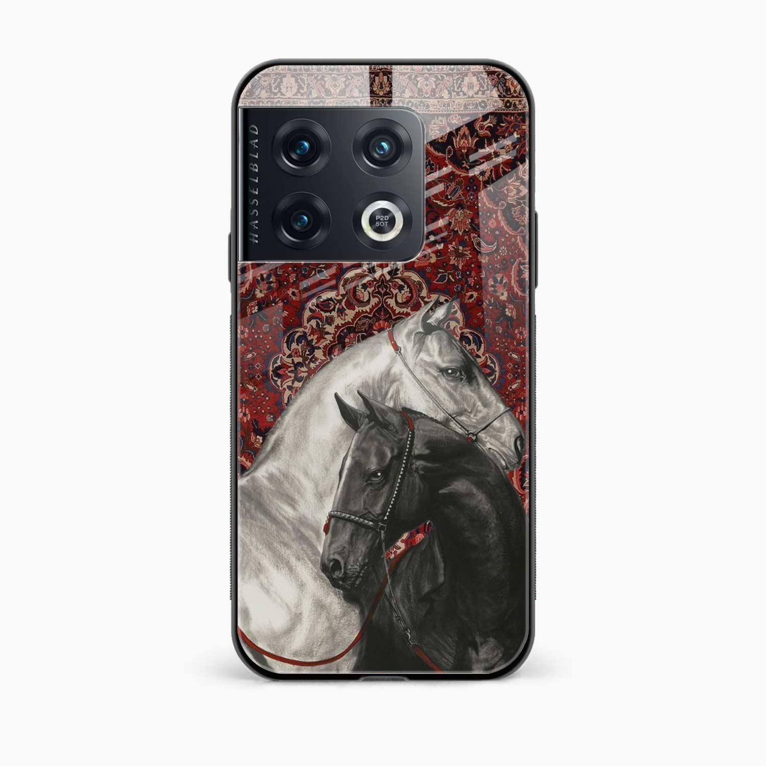 Black And White Horse OnePlus 10 Pro Back Cover