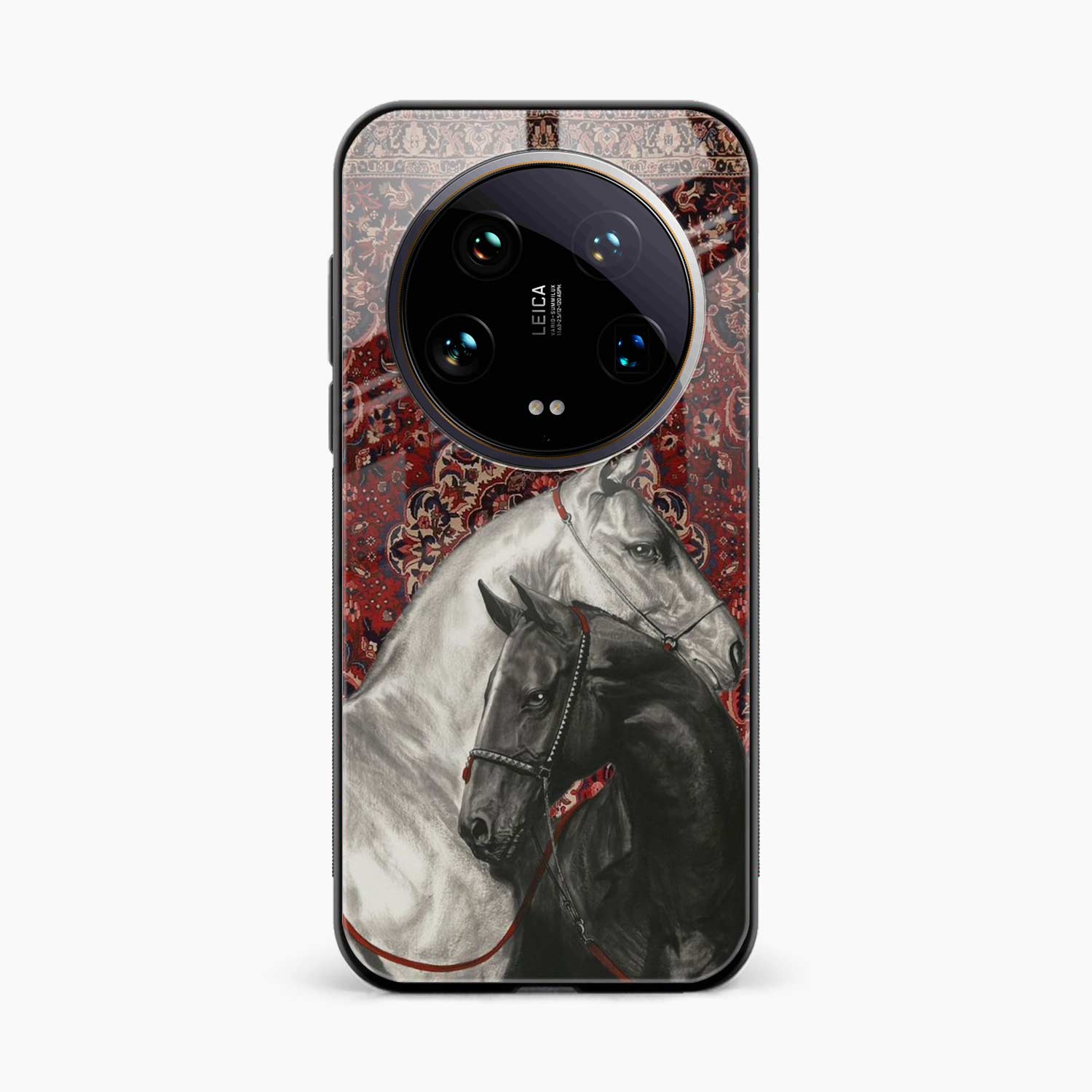 Black And White Horse Xiaomi 14 Ultra Back Cover