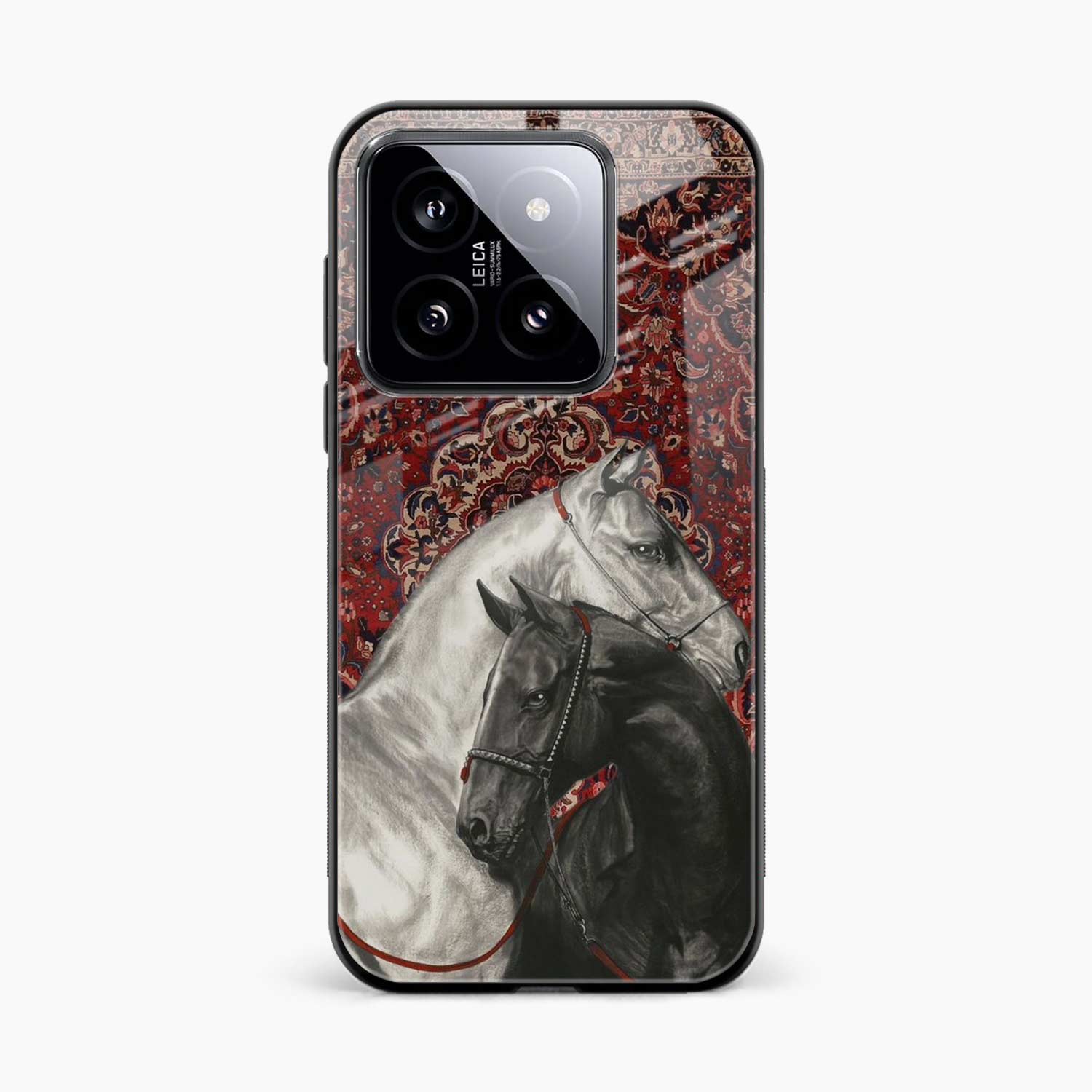 Black And White Horse Xiaomi 14 Back Cover