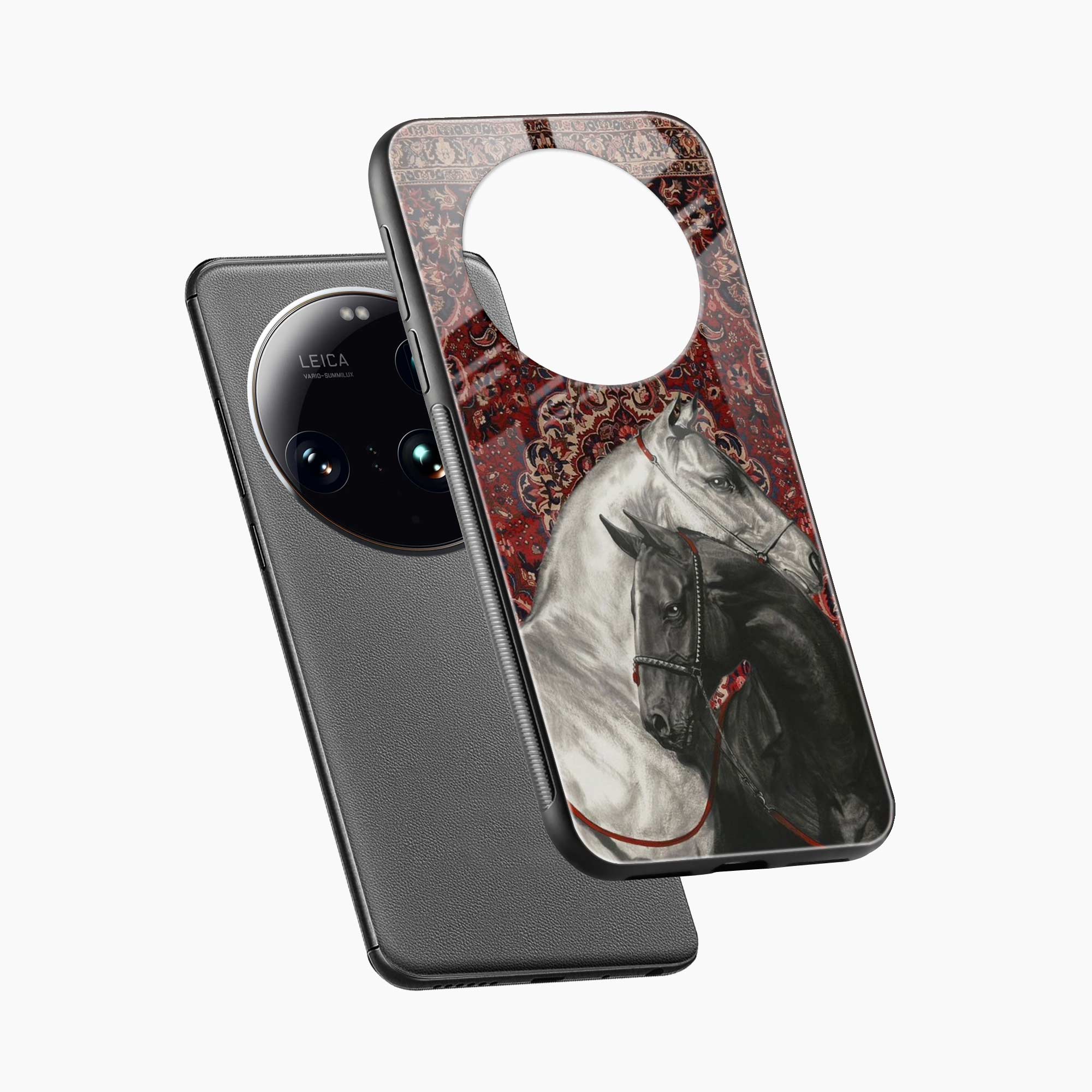 Black And White Horse Xiaomi 15 Ultra Back Cover