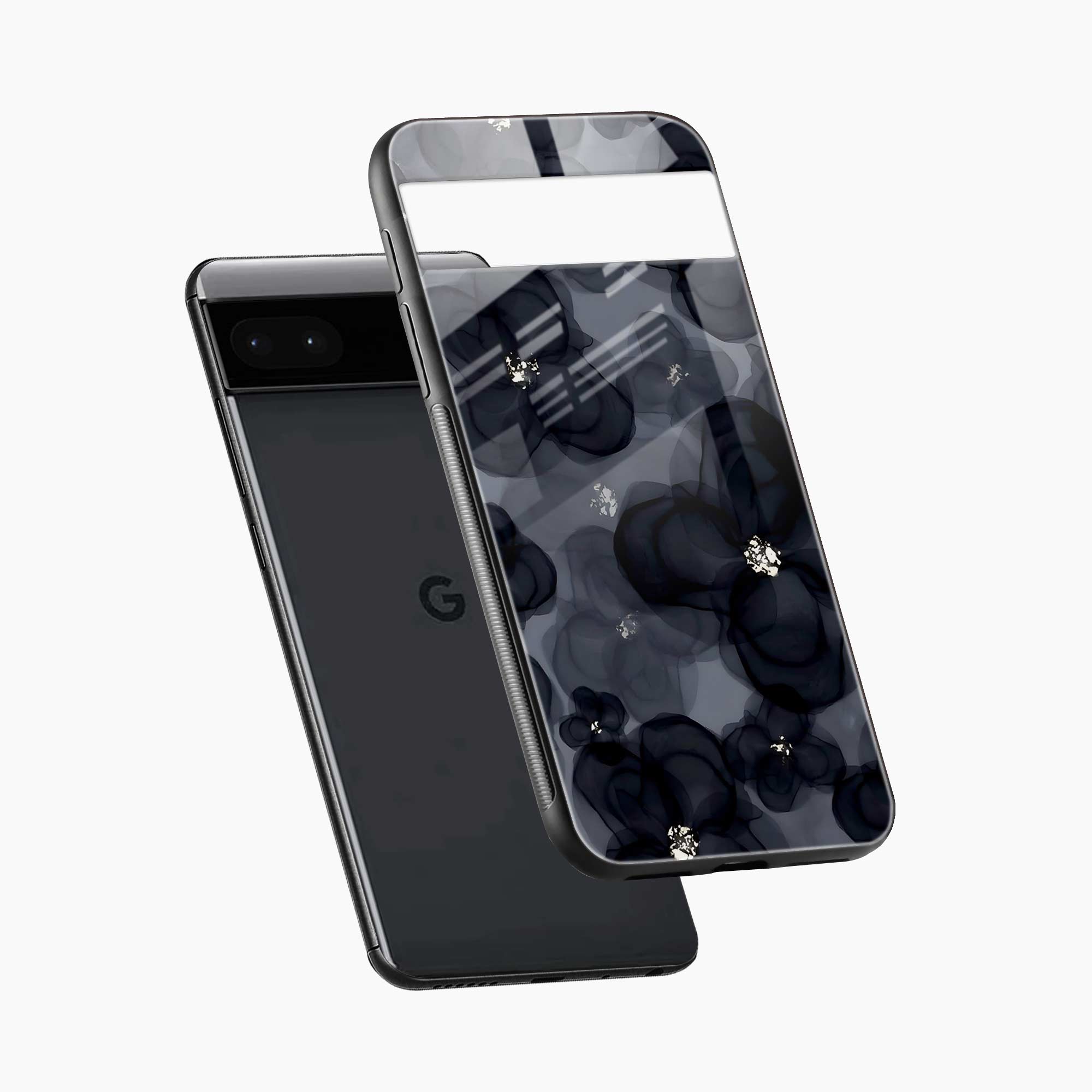 Black Beauty Google Pixel 8A Back Cover