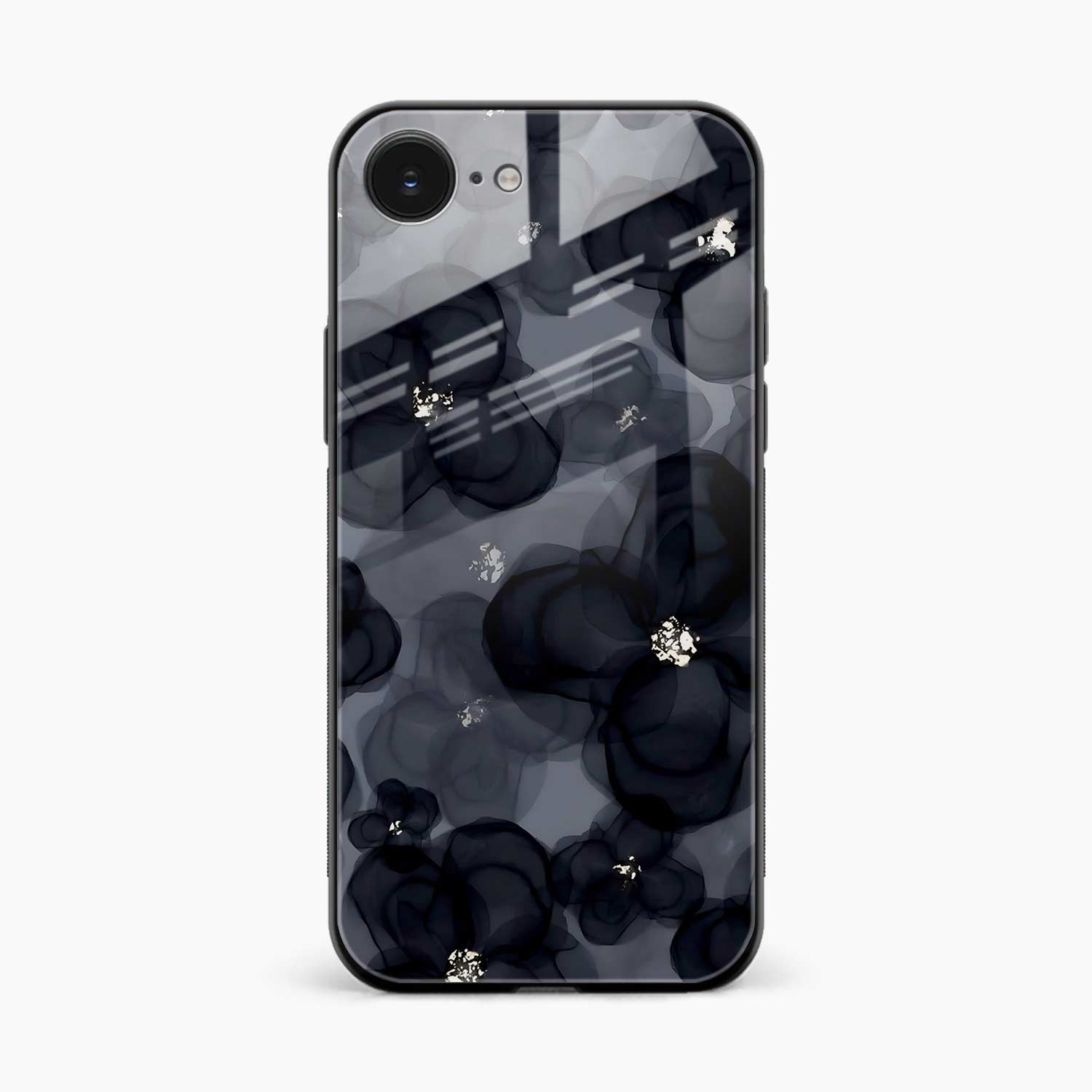 Black Beauty iPhone 16e Back Cover