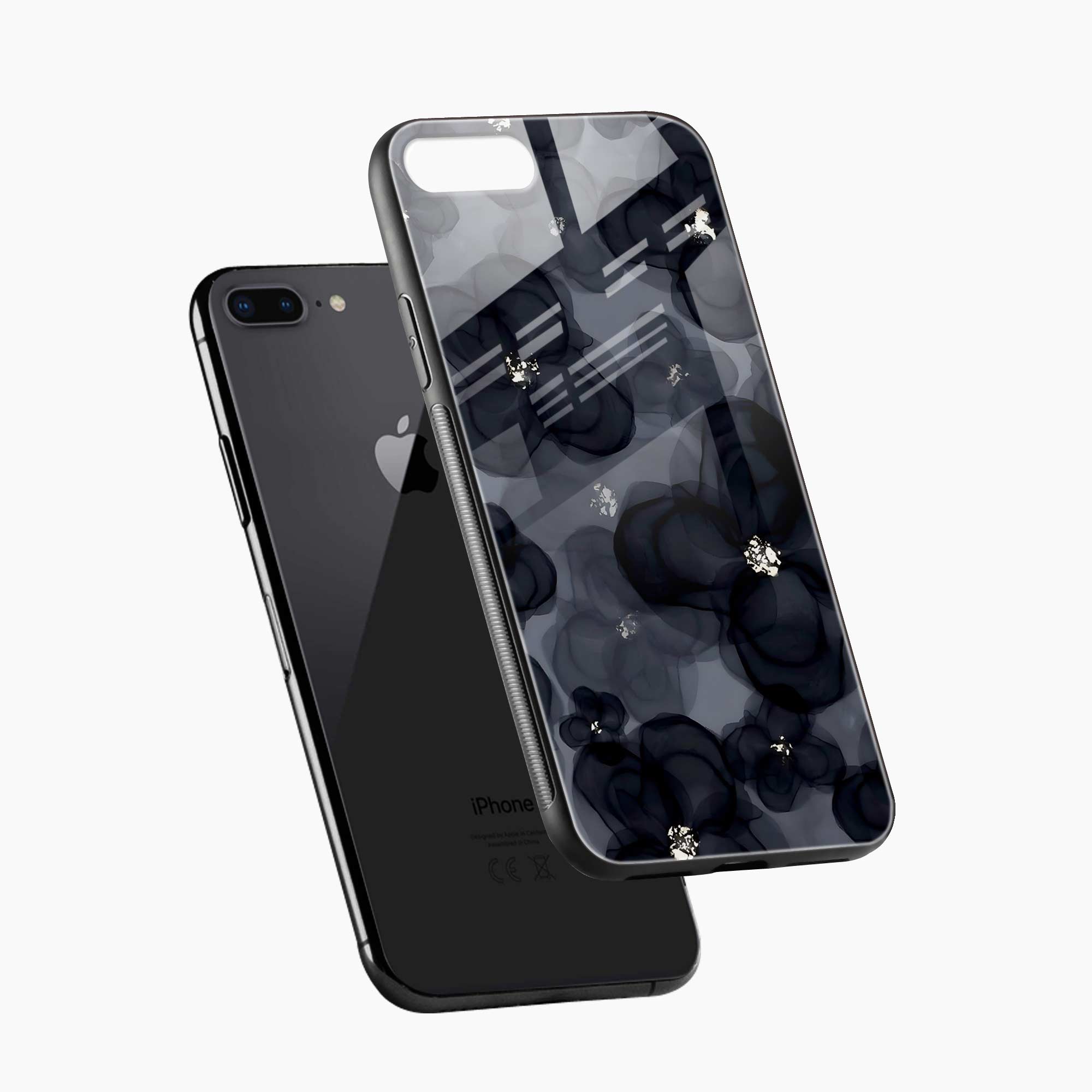 Black Beauty iPhone 8 Plus Back Cover