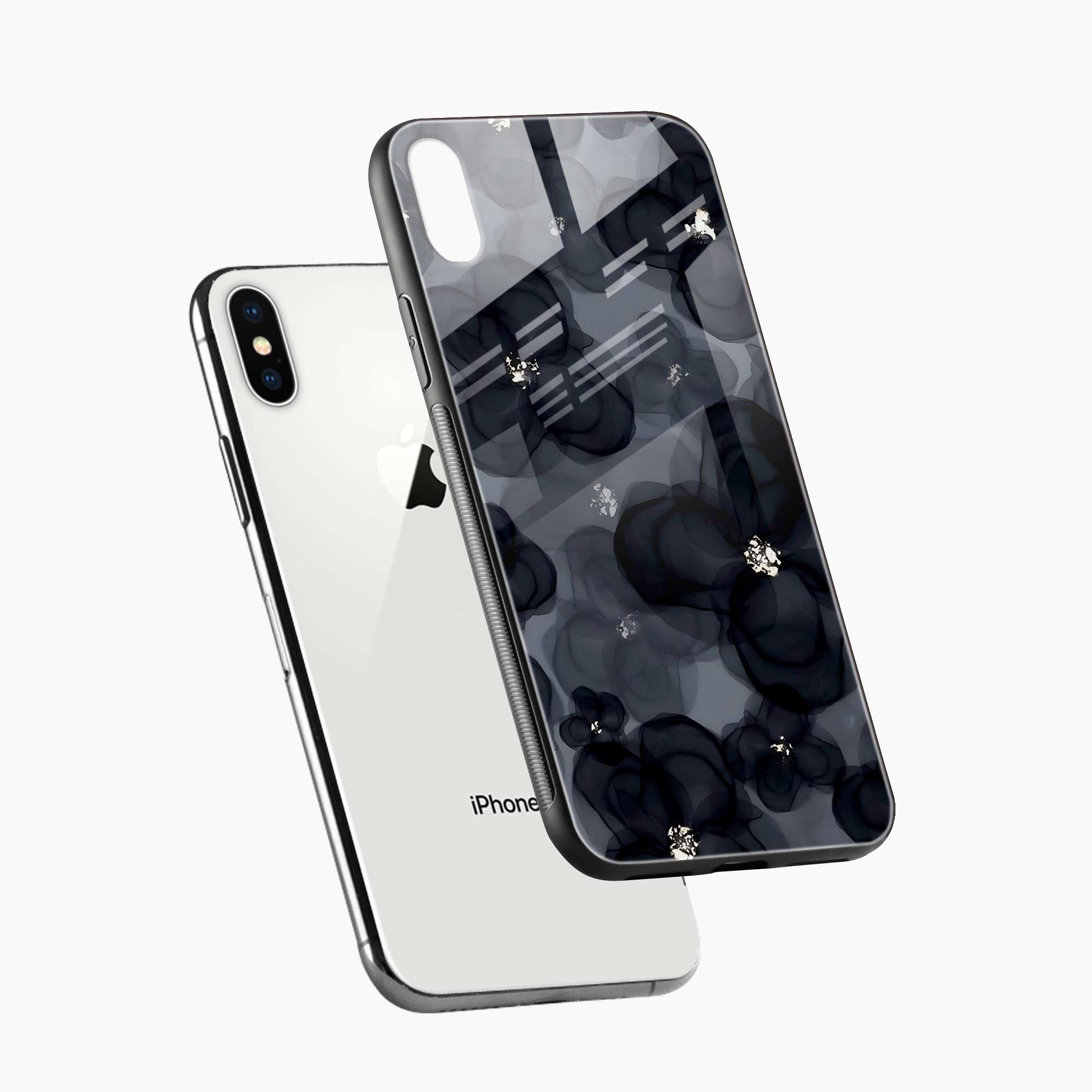 Black Beauty iPhone X Back Cover