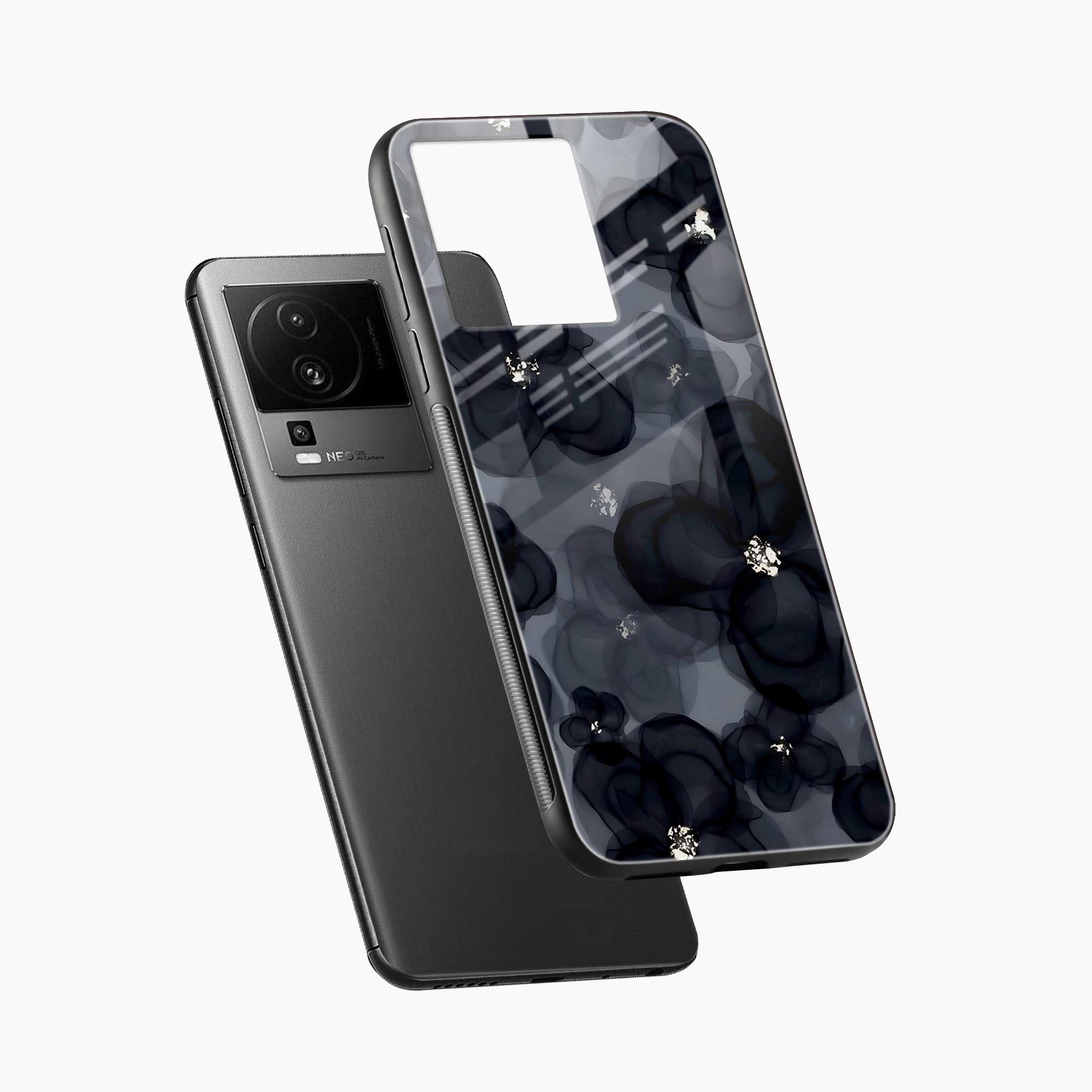 Black Beauty Iqoo Neo 7 Pro 5G Back Cover