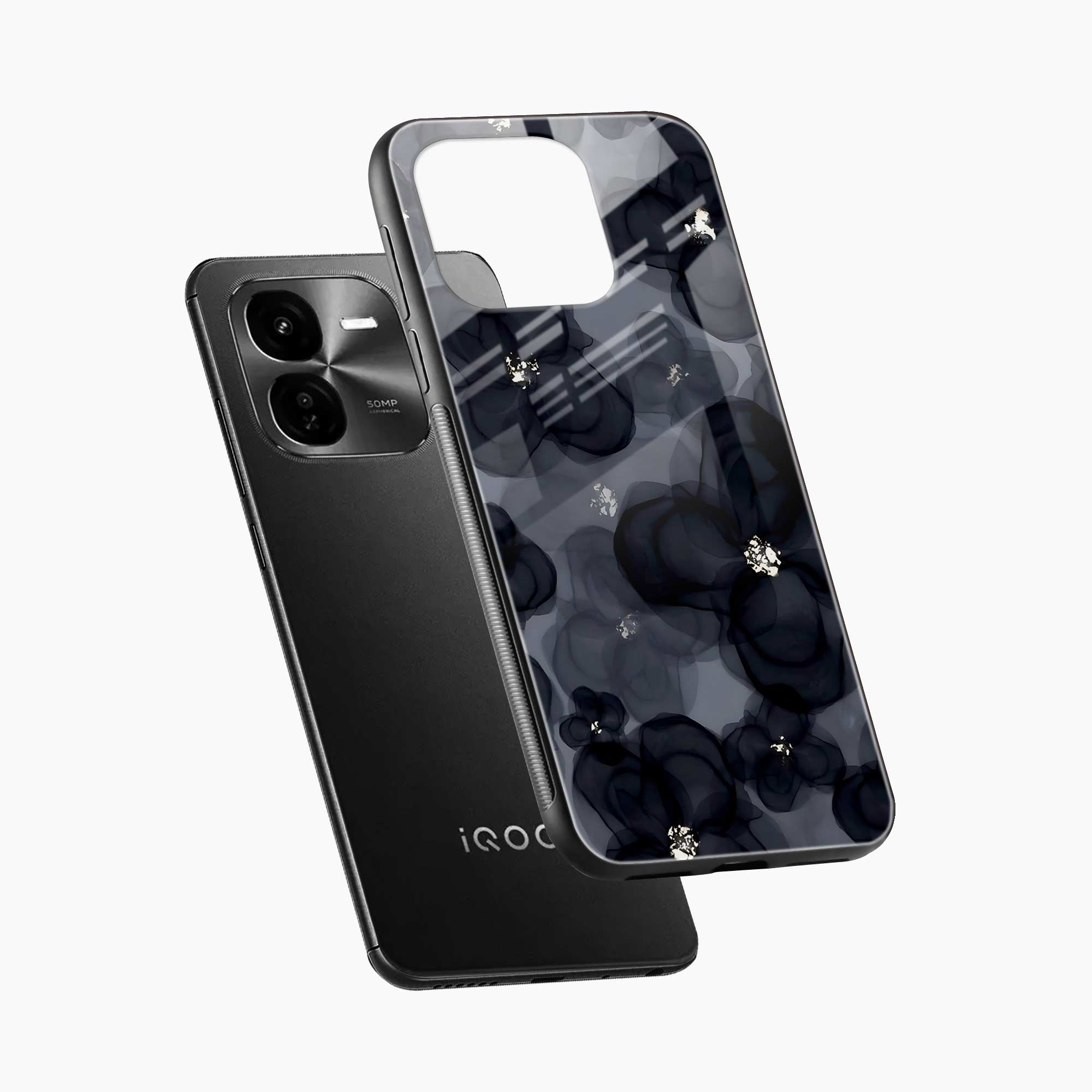 Black Beauty Iqoo Z9x 5G Back Cover