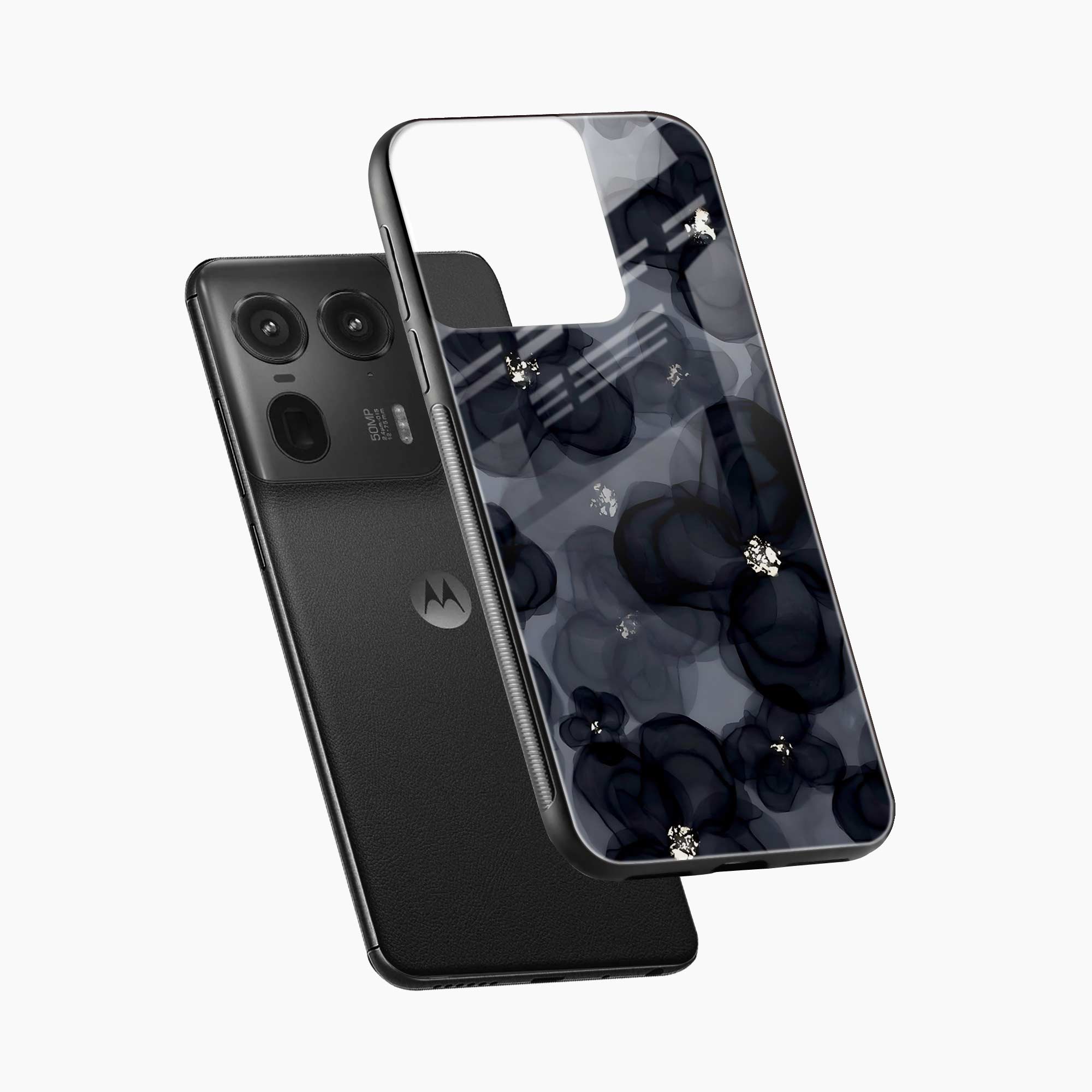 Black Beauty Motorola Edge 50 Ultra 5G Back Cover