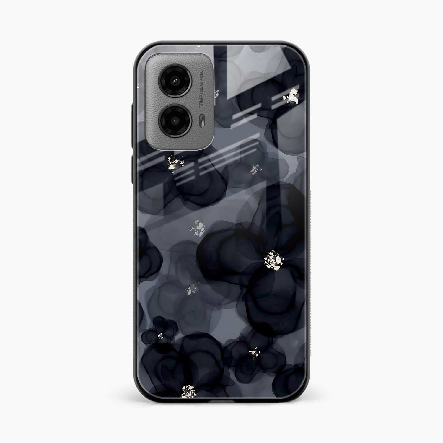 Black Beauty Motorola G45 5G Back Cover