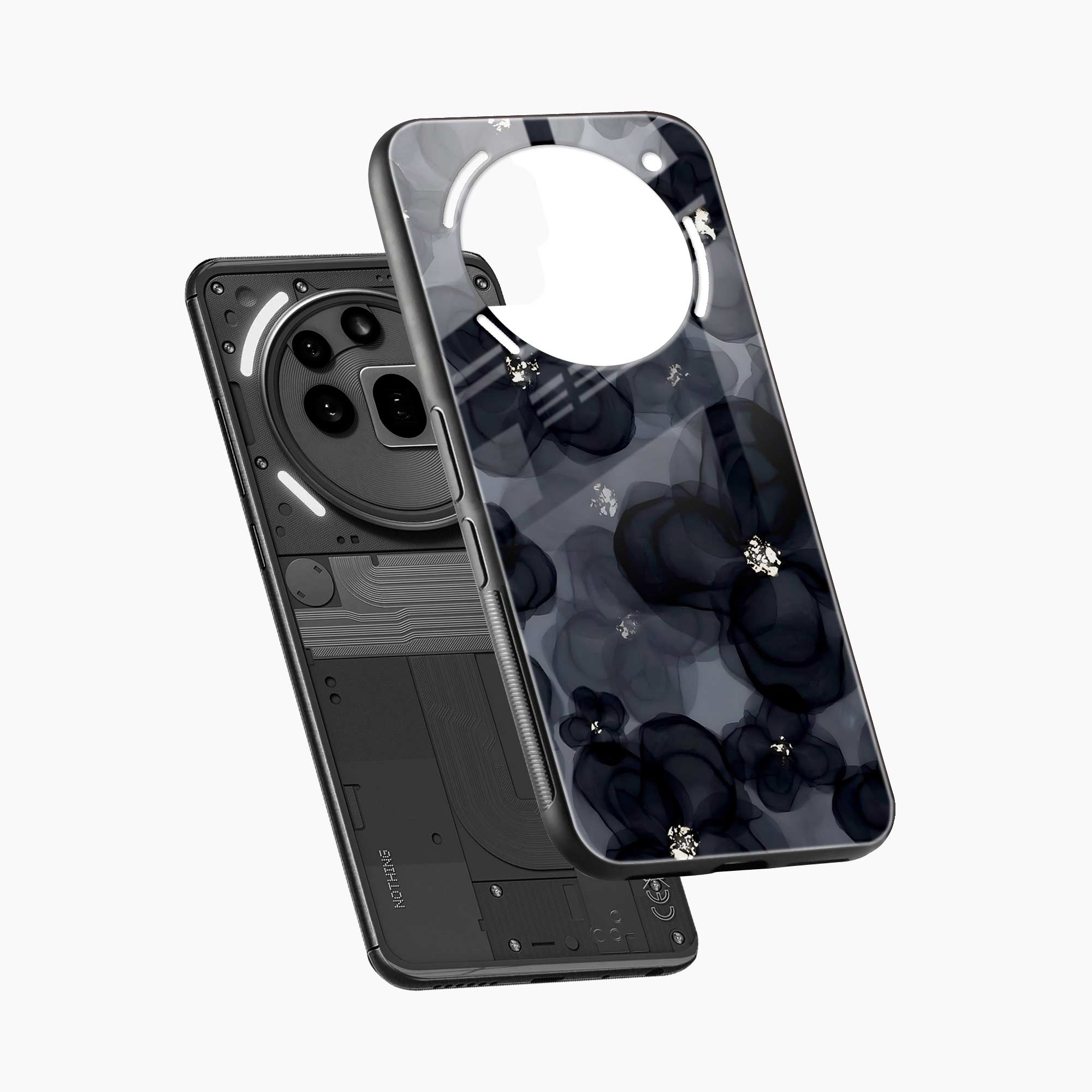 Black Beauty Nothing Phone 3a Pro Back Cover