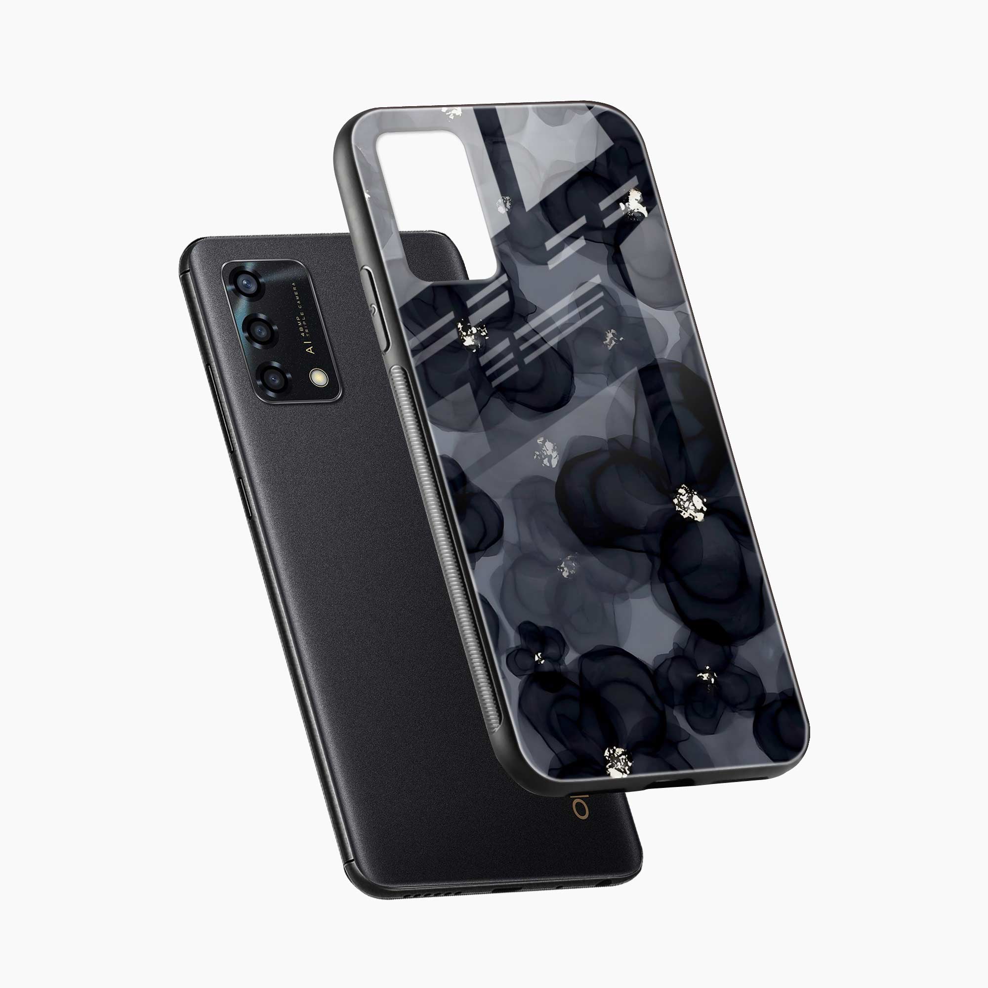 Black Beauty Oppo A74 Back Cover