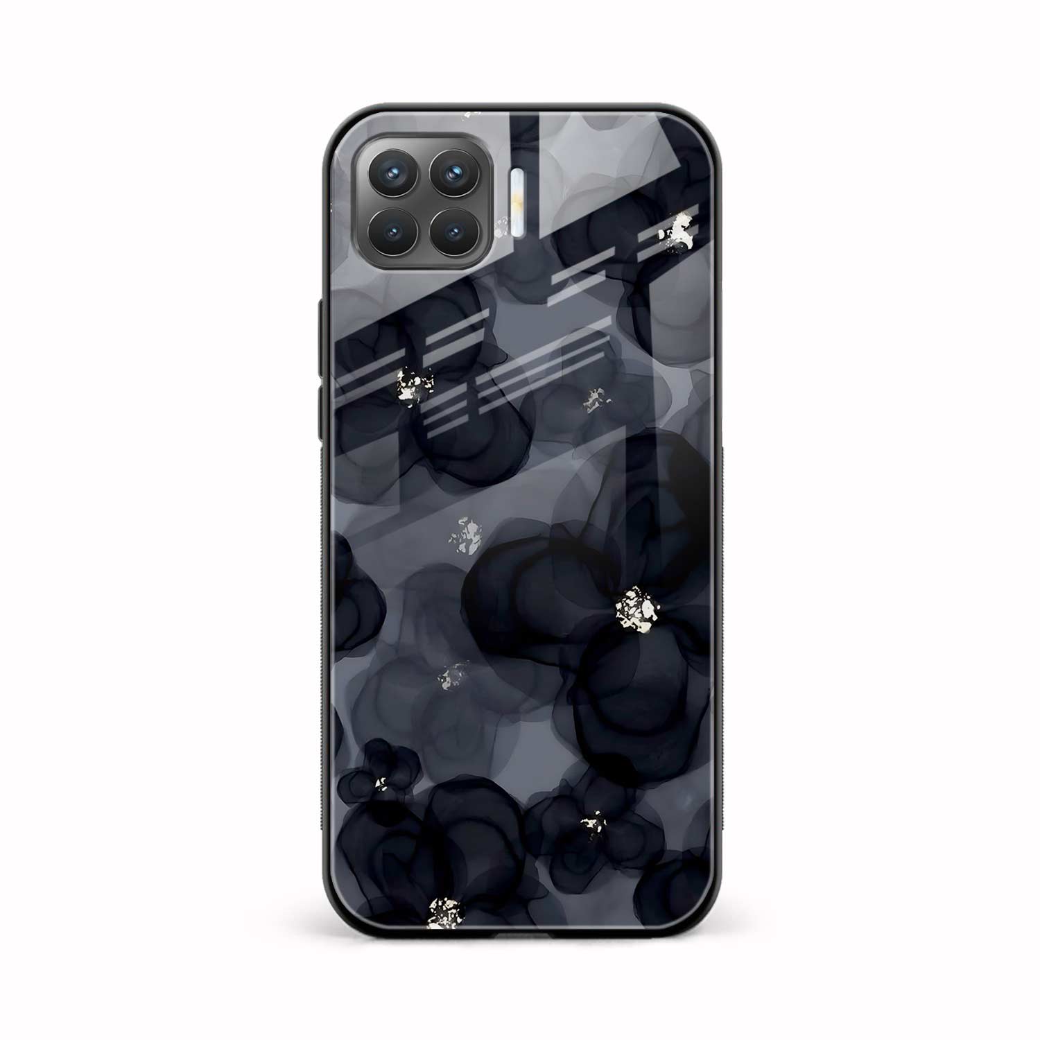 Black Beauty Oppo F17 Pro Back Cover