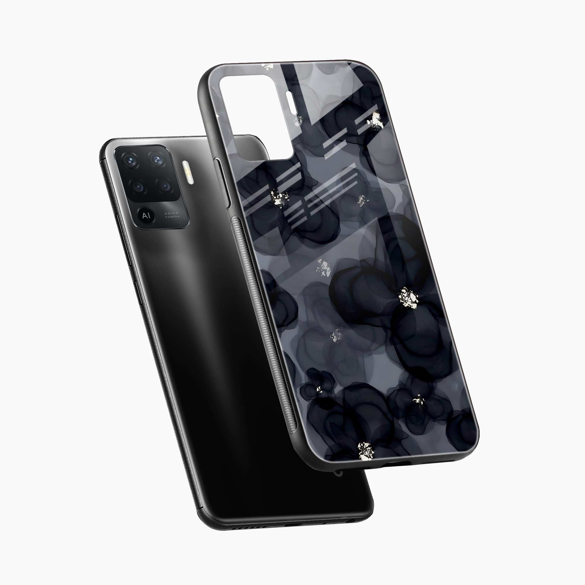 Black Beauty Oppo F19 Pro Back Cover