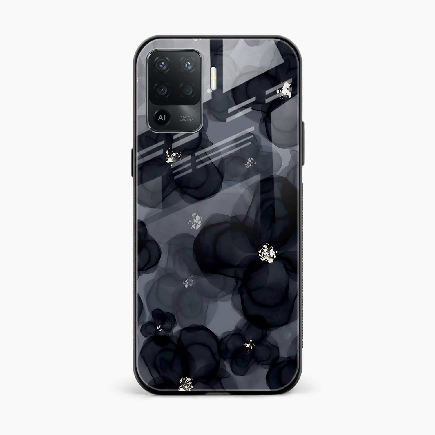 Black Beauty Oppo F19 Pro Back Cover