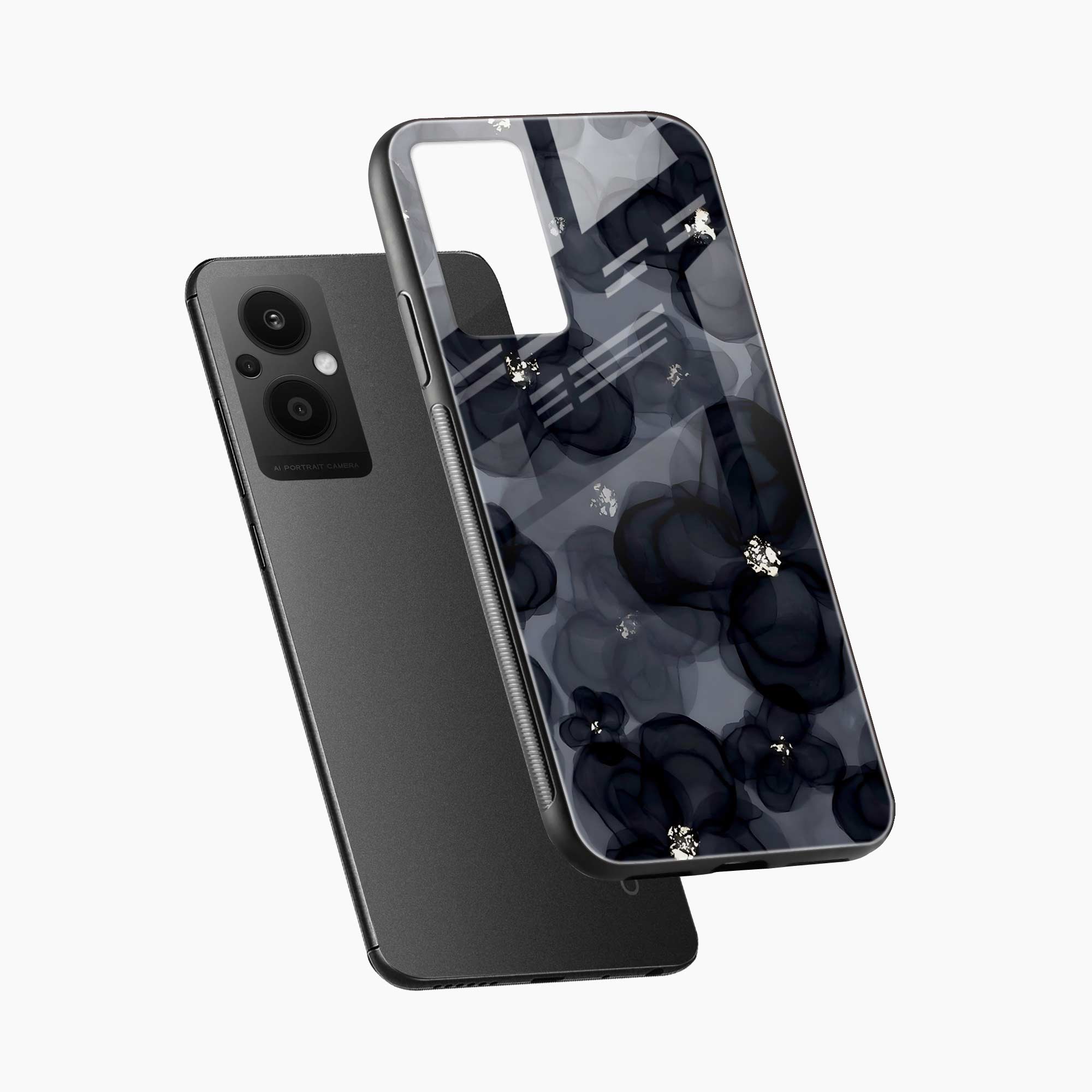 Black Beauty Oppo F21s Pro 5G Back Cover