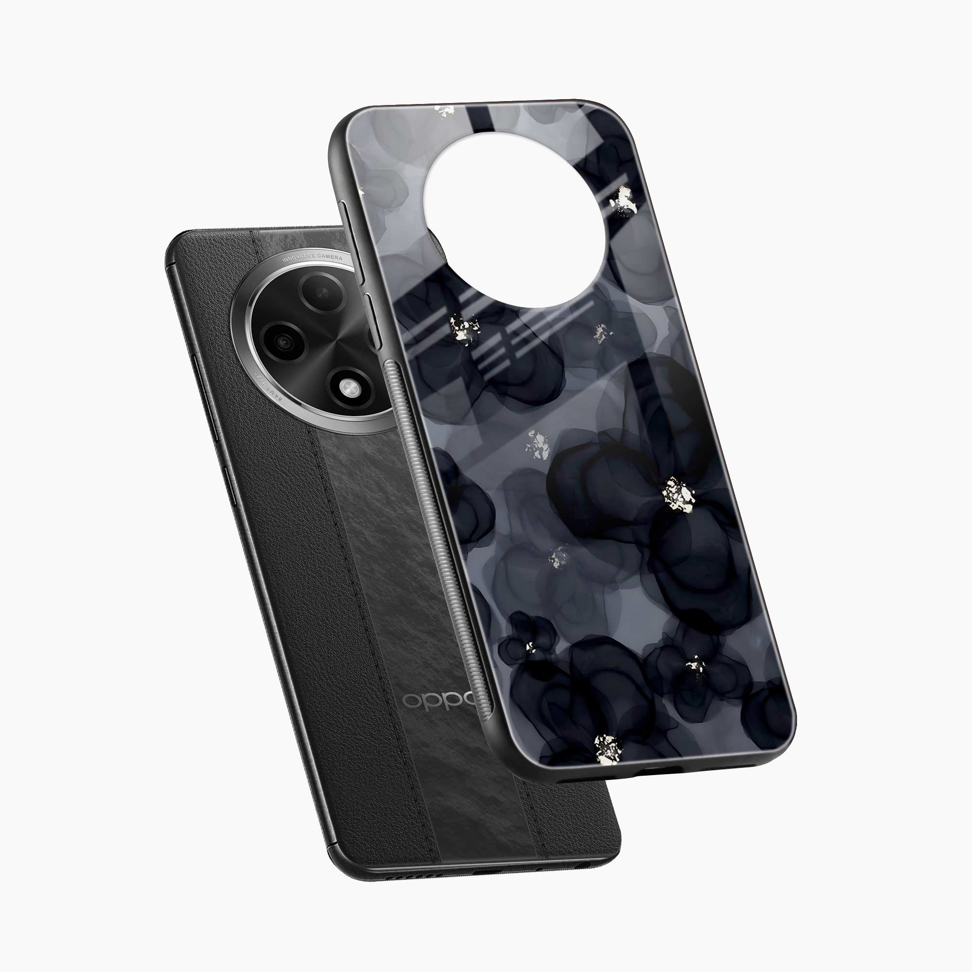 Black Beauty Oppo F27 5G Back Cover