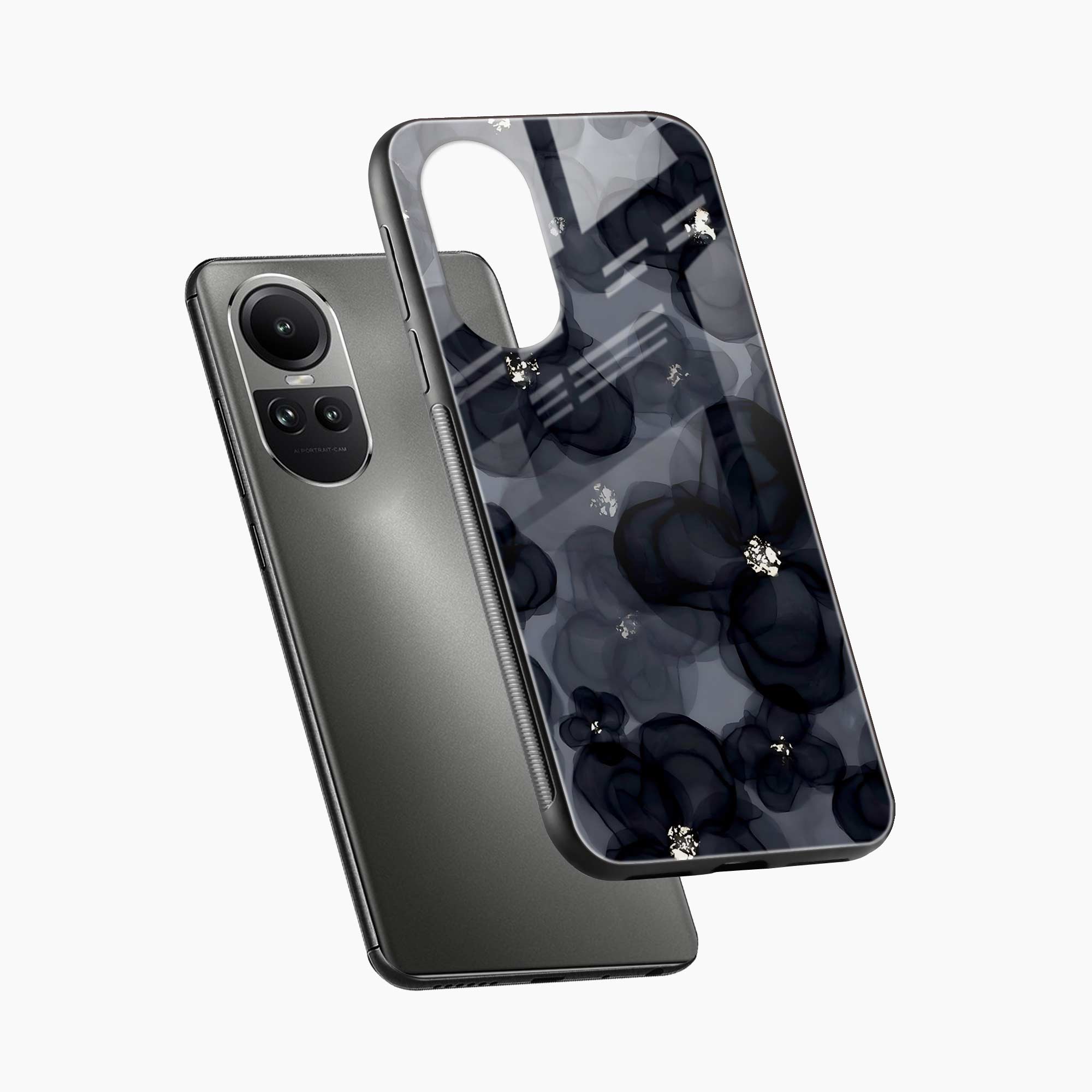 Black Beauty Oppo Reno 10 Pro Back Cover