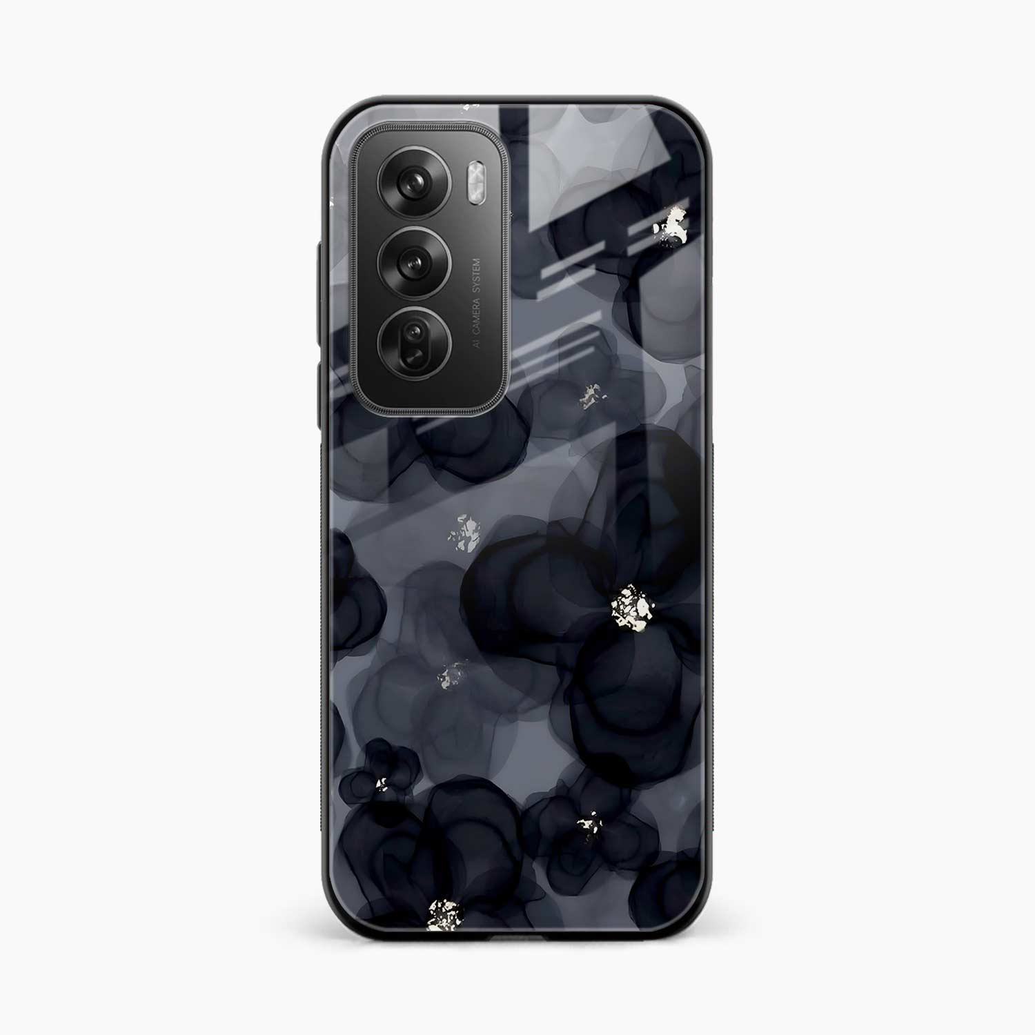 Black Beauty Oppo Reno 12 Pro 5G Back Cover