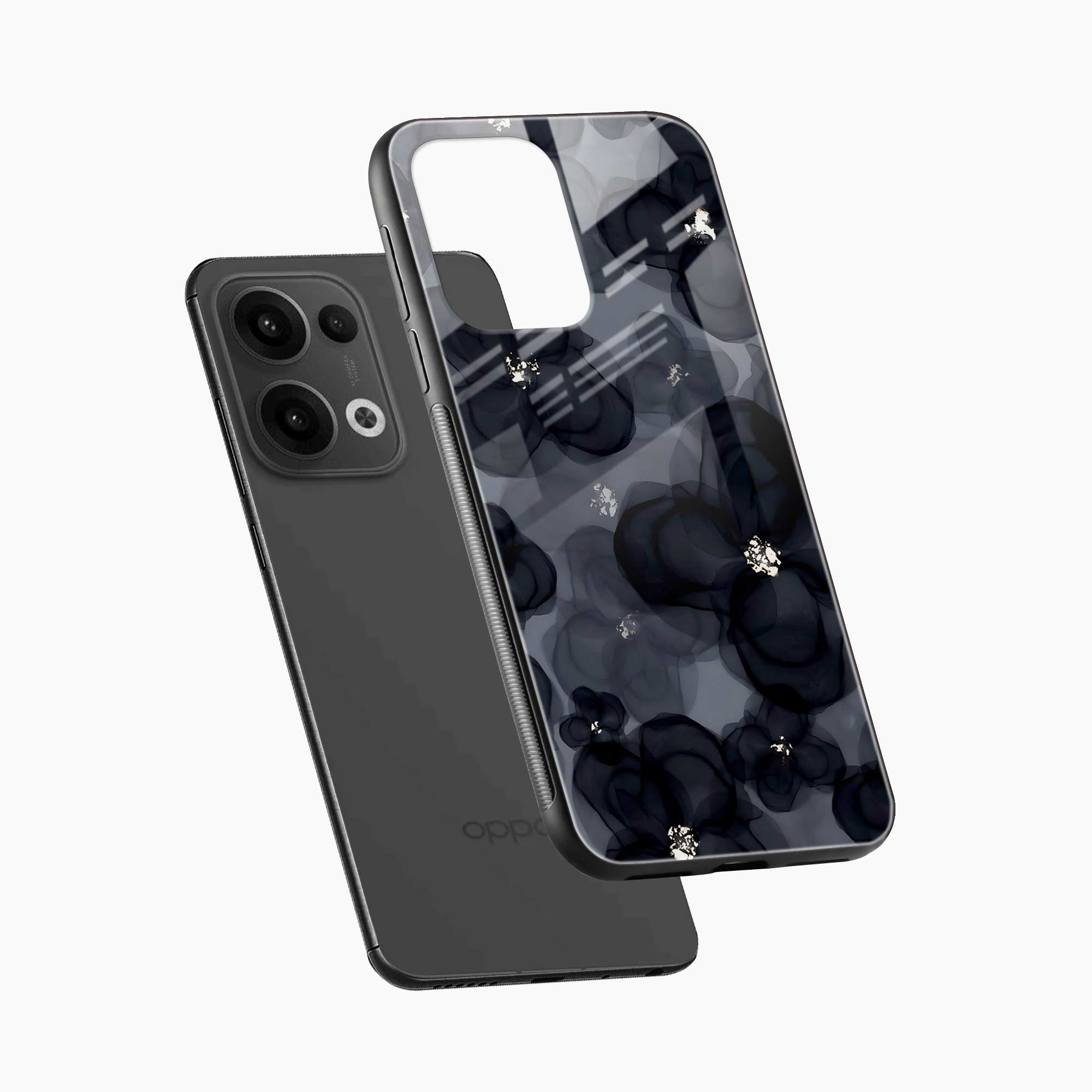 Black Beauty Oppo Reno 13 5G Back Cover