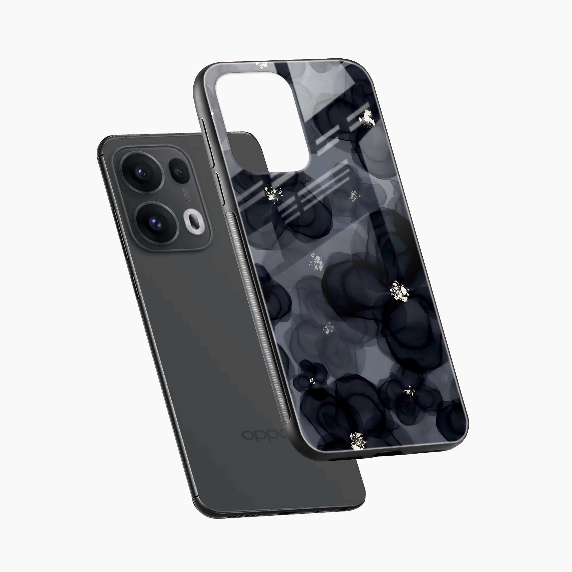 Black Beauty Oppo Reno 13 Pro 5G Back Cover
