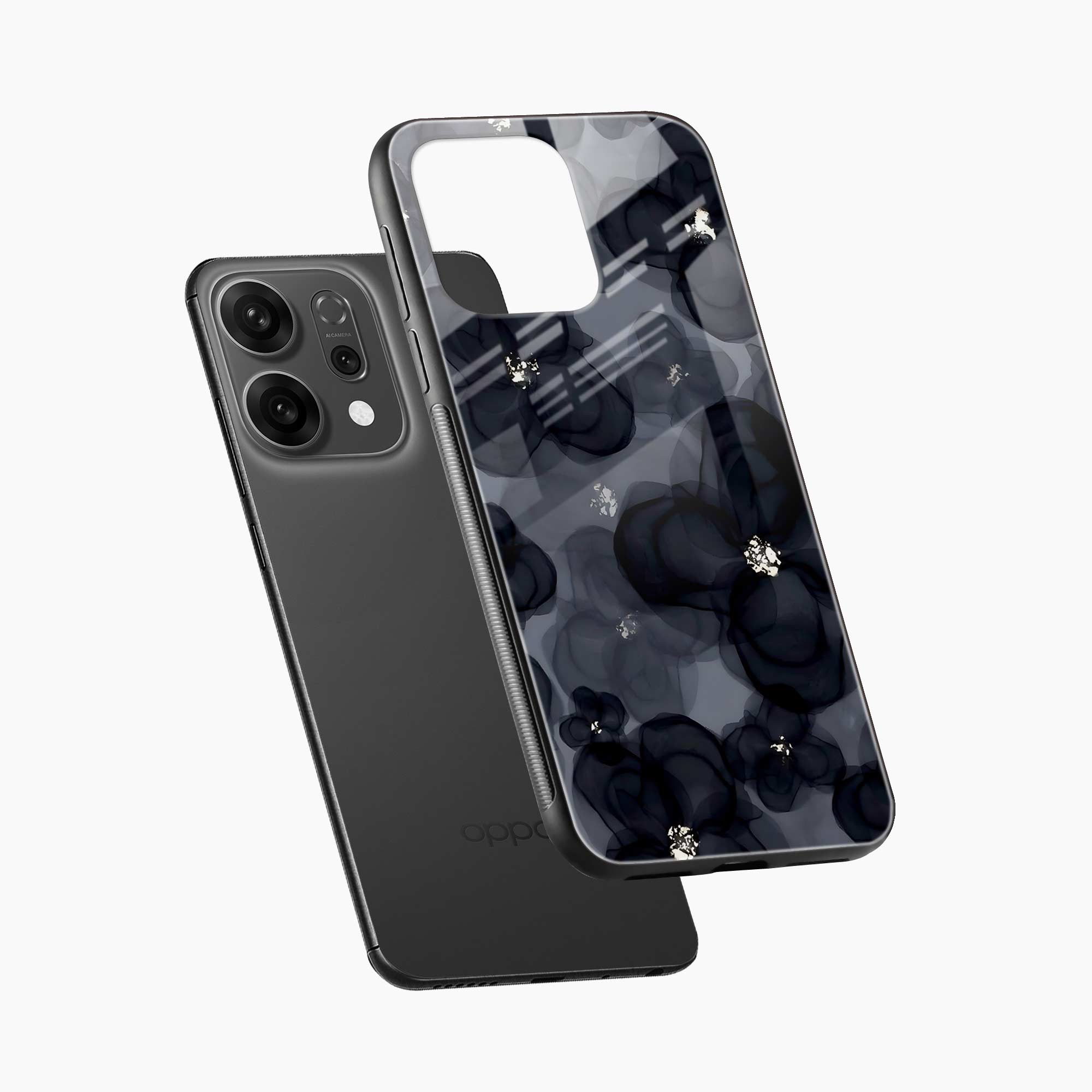 Black Beauty Oppo Reno 14 5G Back Cover