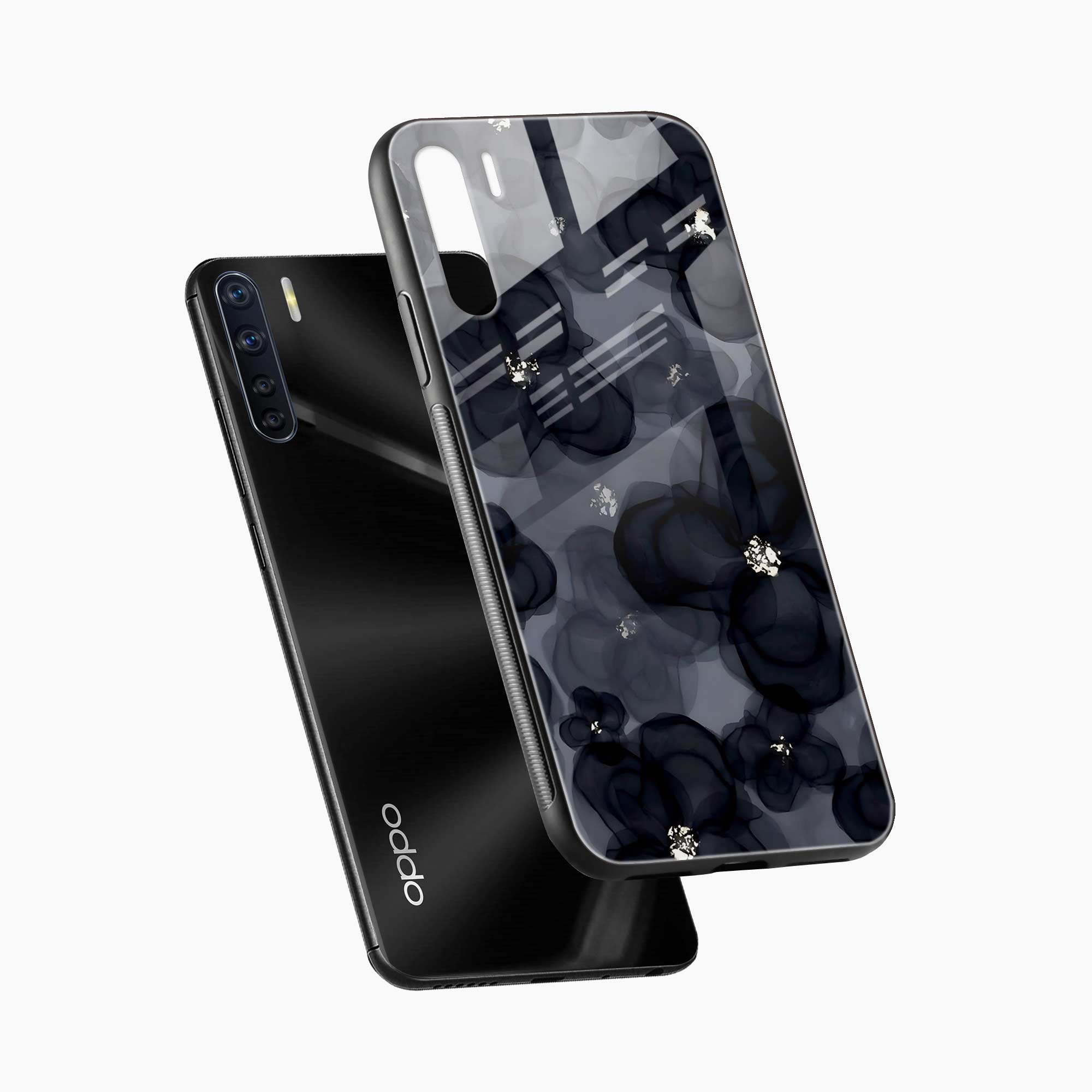 Black Beauty Oppo Reno 3 Back Cover