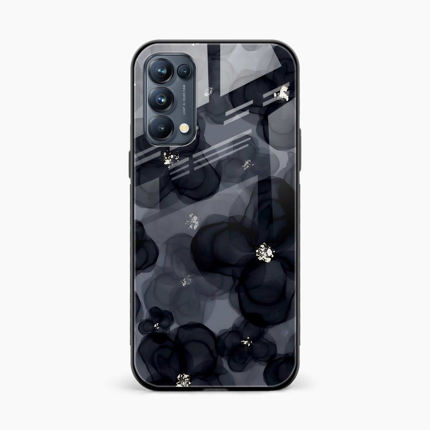 Black Beauty Oppo Reno 5 Back Cover
