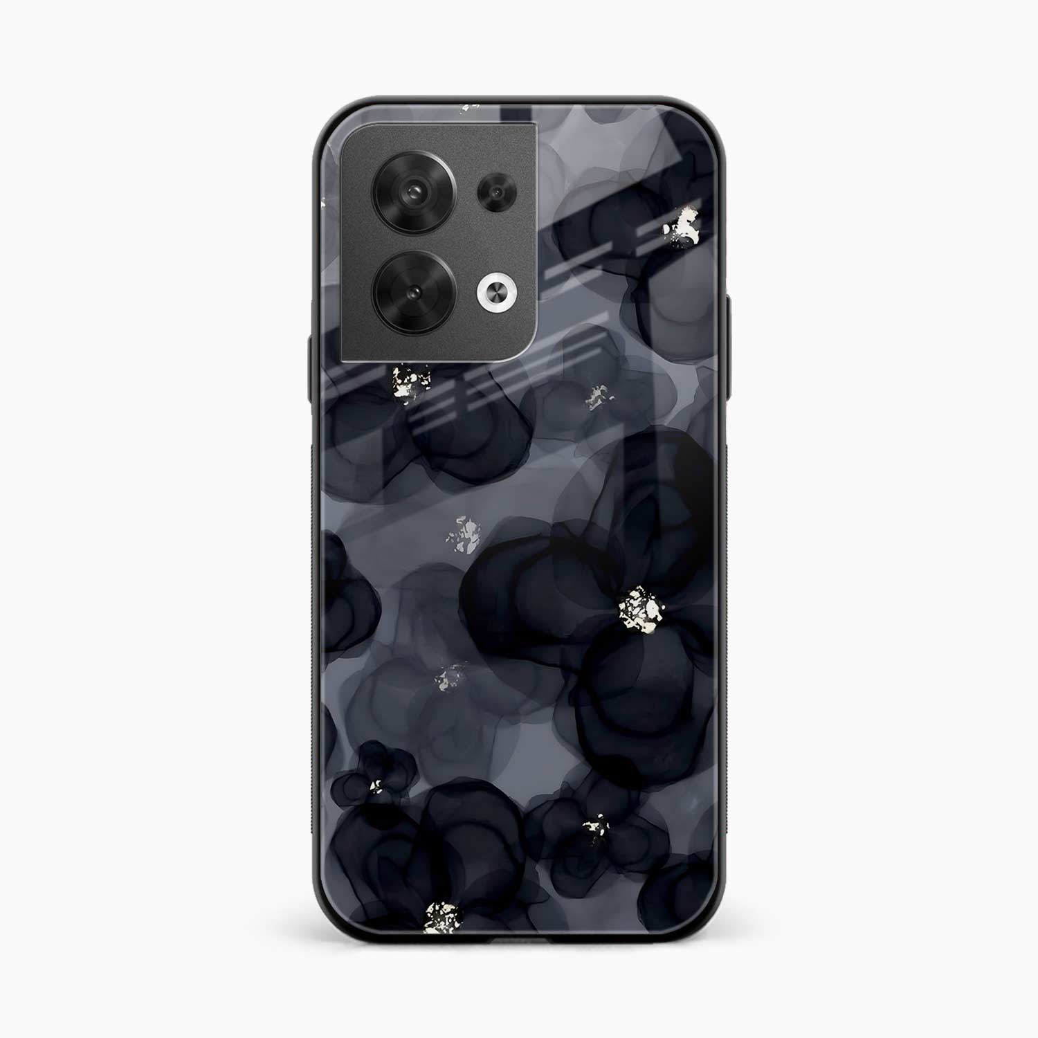 Black Beauty Oppo Reno 8 Back Cover