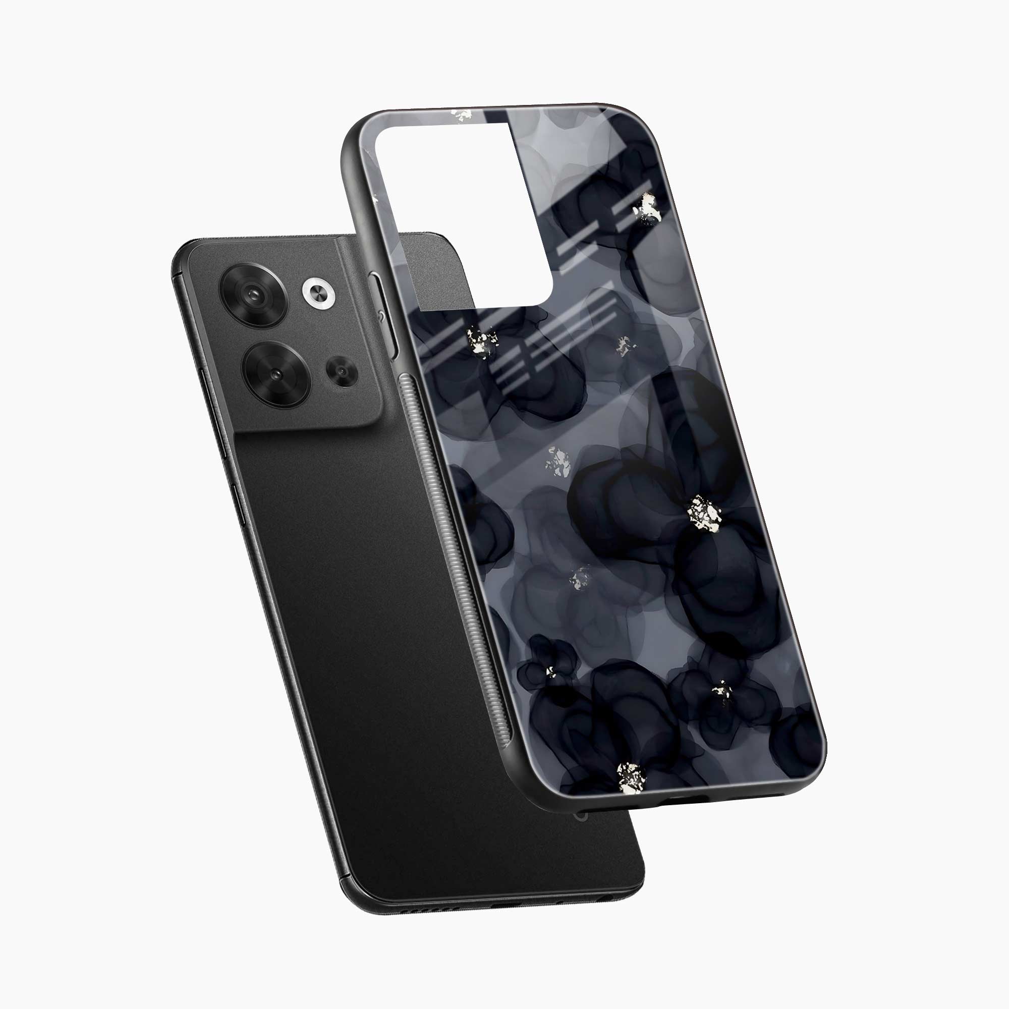 Black Beauty Oppo Reno 9 Pro Back Cover