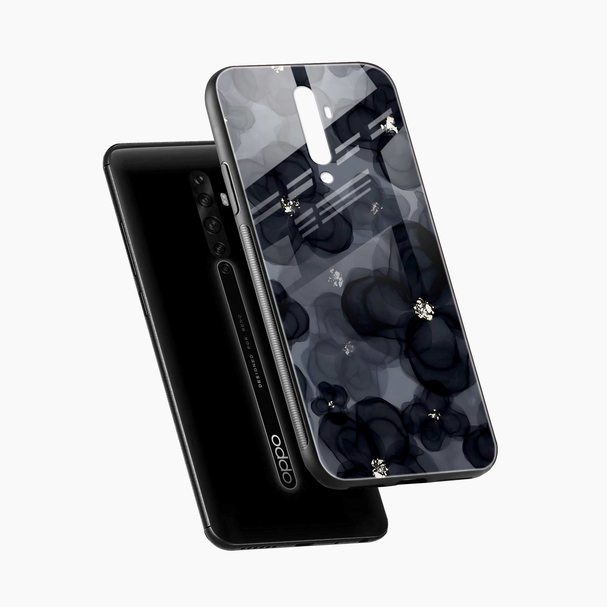 Black Beauty Oppo Reno2 F Back Cover