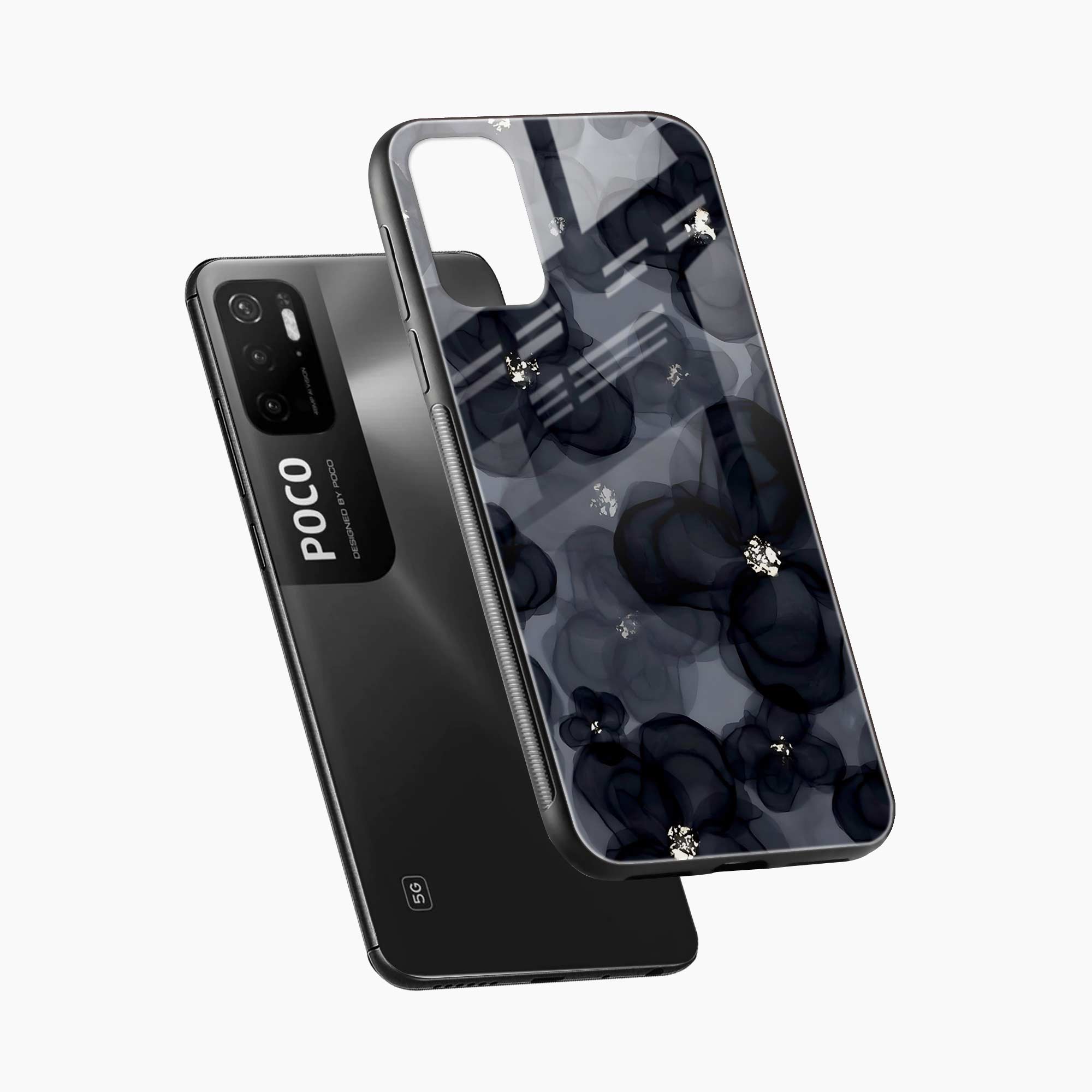 Black Beauty Poco M3 Pro Back Cover