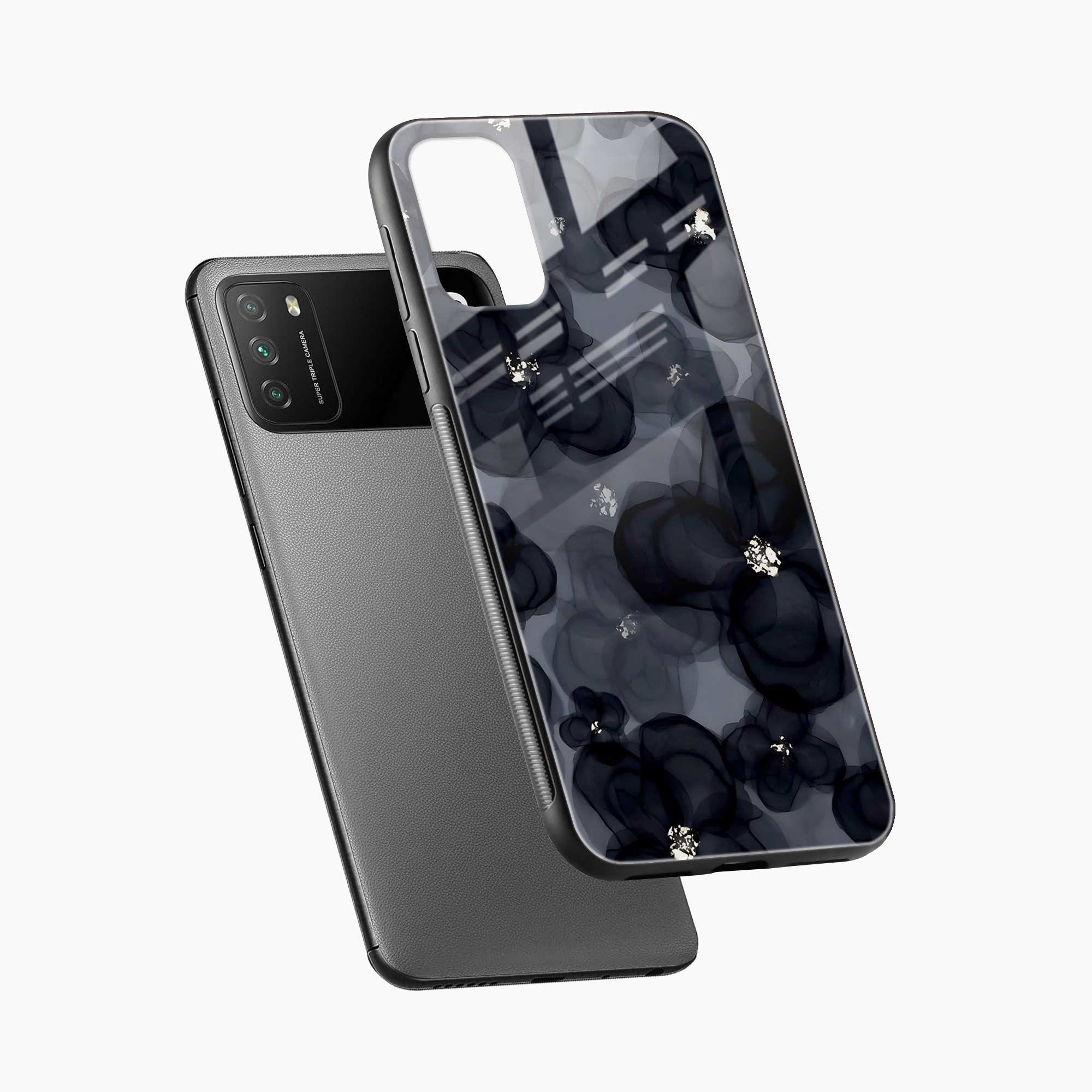 Black Beauty Poco M3 Back Cover