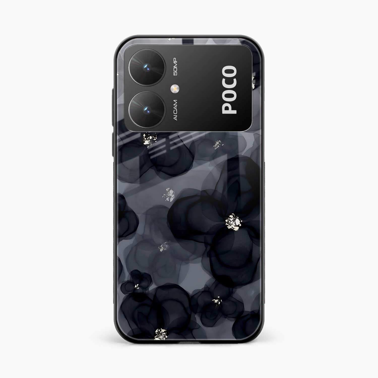 Black Beauty Poco M6 5G Back Cover