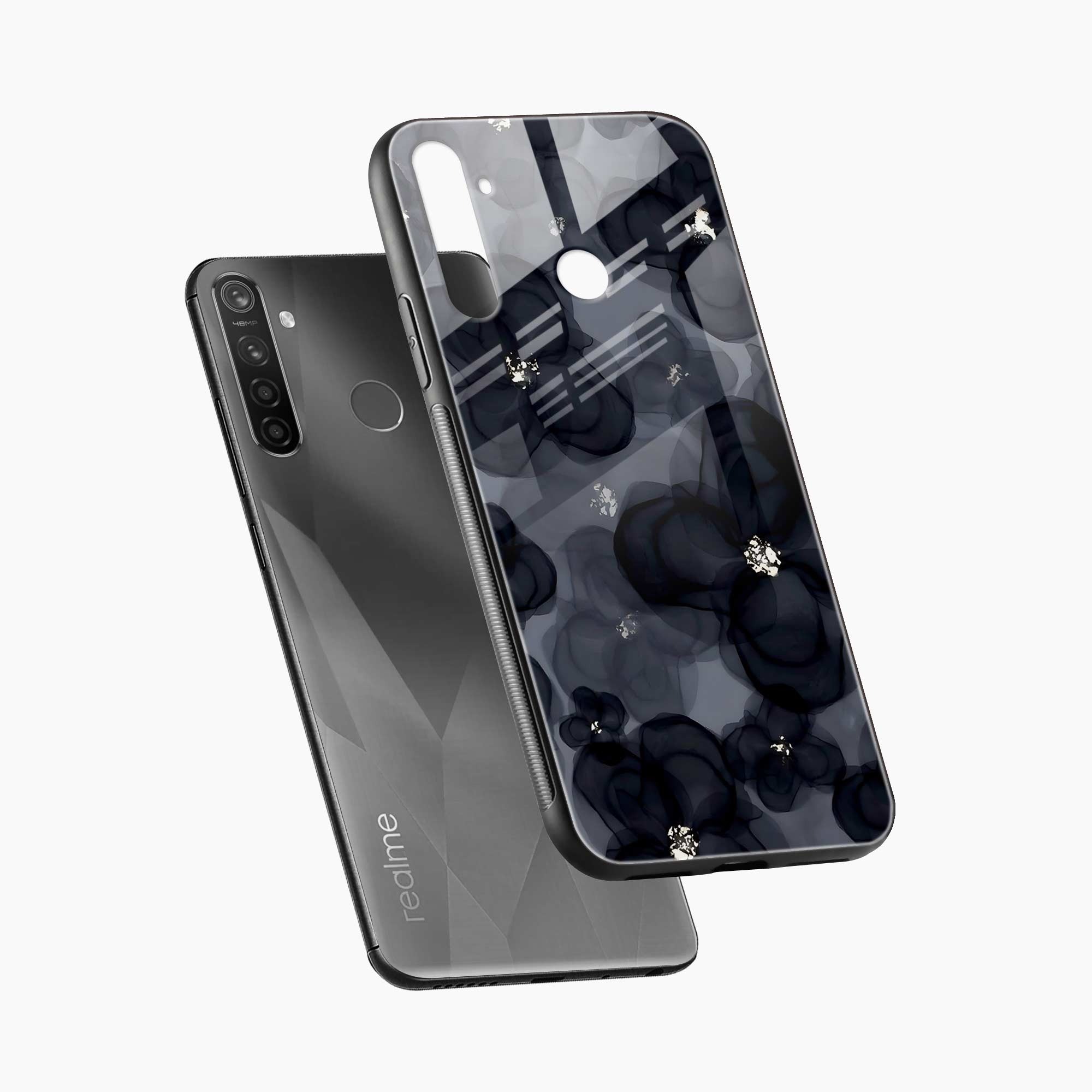 Black Beauty Realme 5 Pro Back Cover
